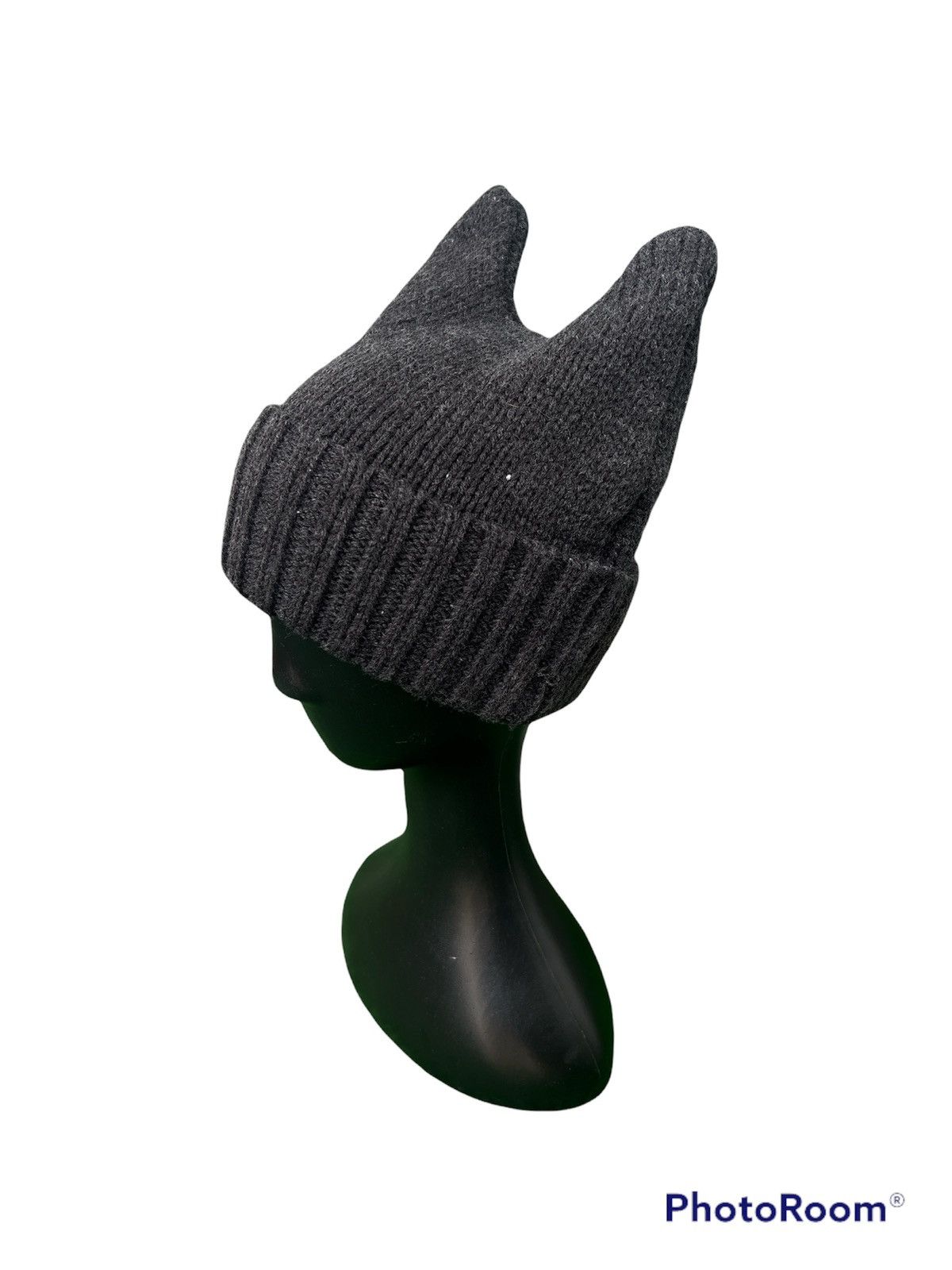 Japanese Brand Japanese Bunny Horn Devil Beanie Hat Size ONE SIZE - 2 Thumbnail