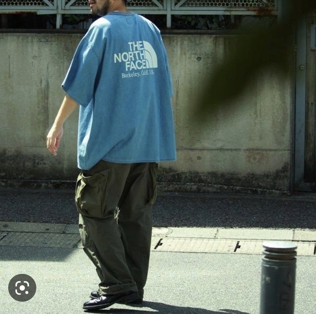 Japanese Brand × Nanamica × The North Face The North Face Japan Purple Label Light Denim Tshirt Size US M / EU 48-50 / 2 - 13 Thumbnail
