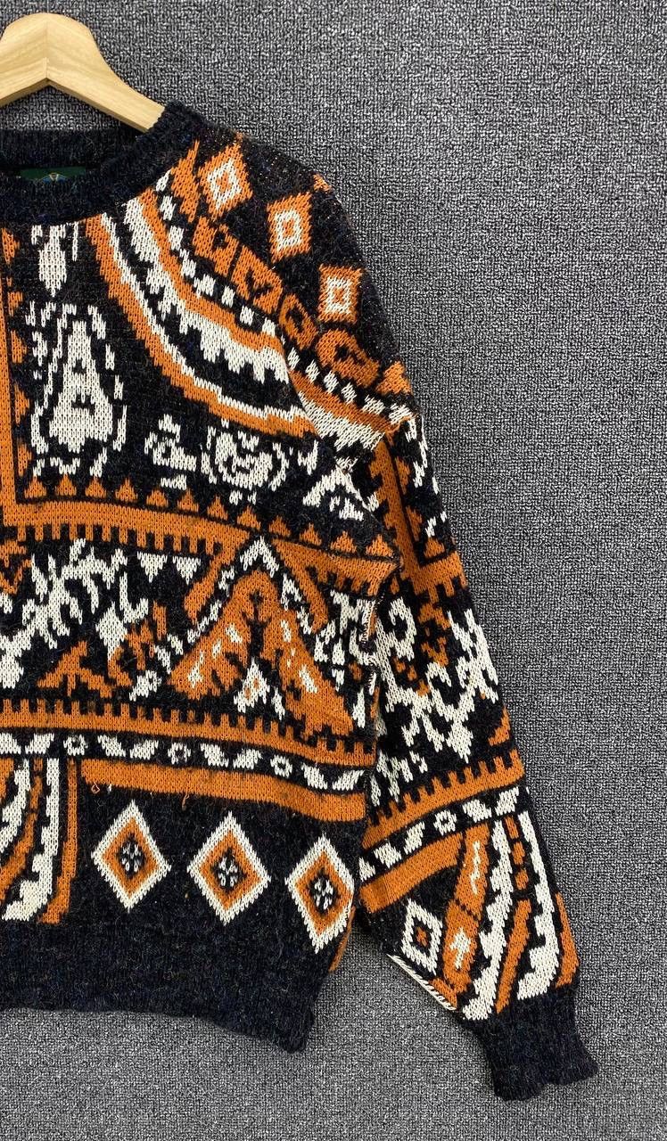 Japanese Brand Vintage Valentino Cable Knit Sweater Size US M / EU 48-50 / 2 - 4 Thumbnail