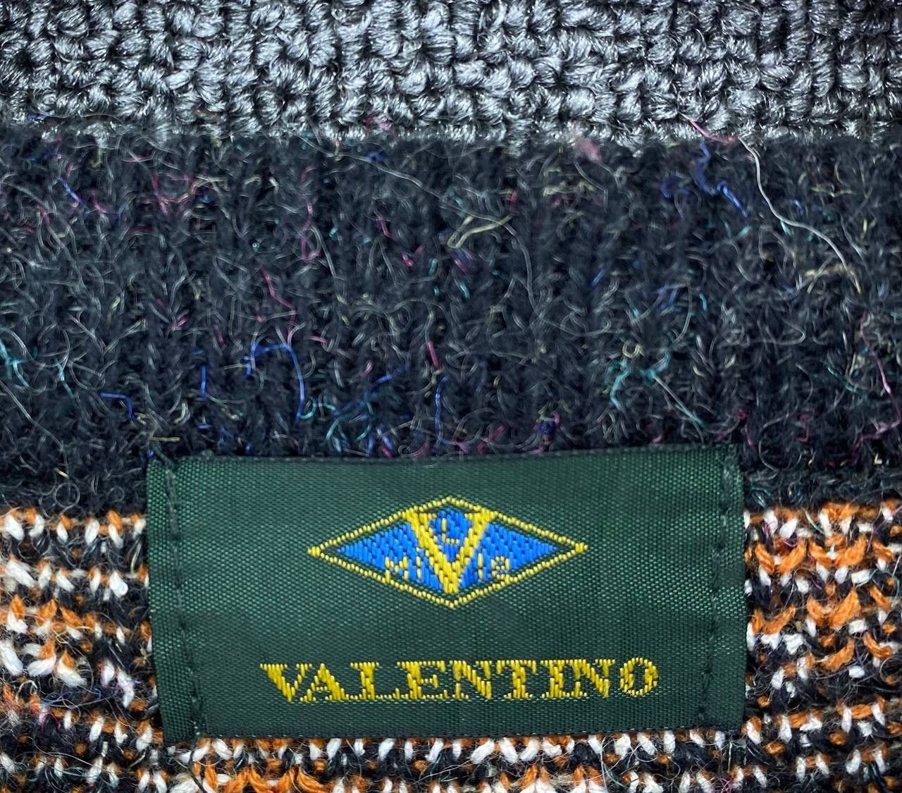 Japanese Brand Vintage Valentino Cable Knit Sweater Size US M / EU 48-50 / 2 - 5 Thumbnail