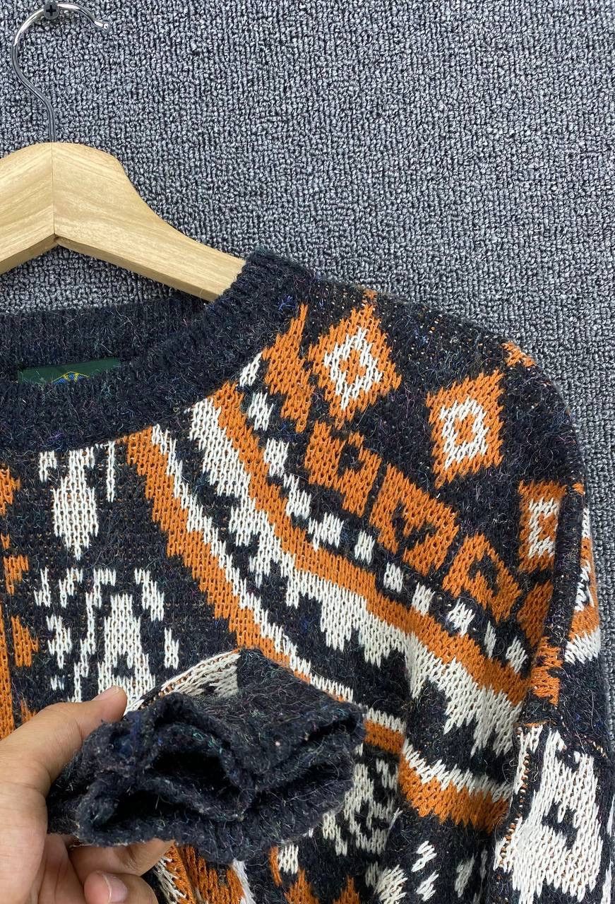 Japanese Brand Vintage Valentino Cable Knit Sweater Size US M / EU 48-50 / 2 - 9 Thumbnail