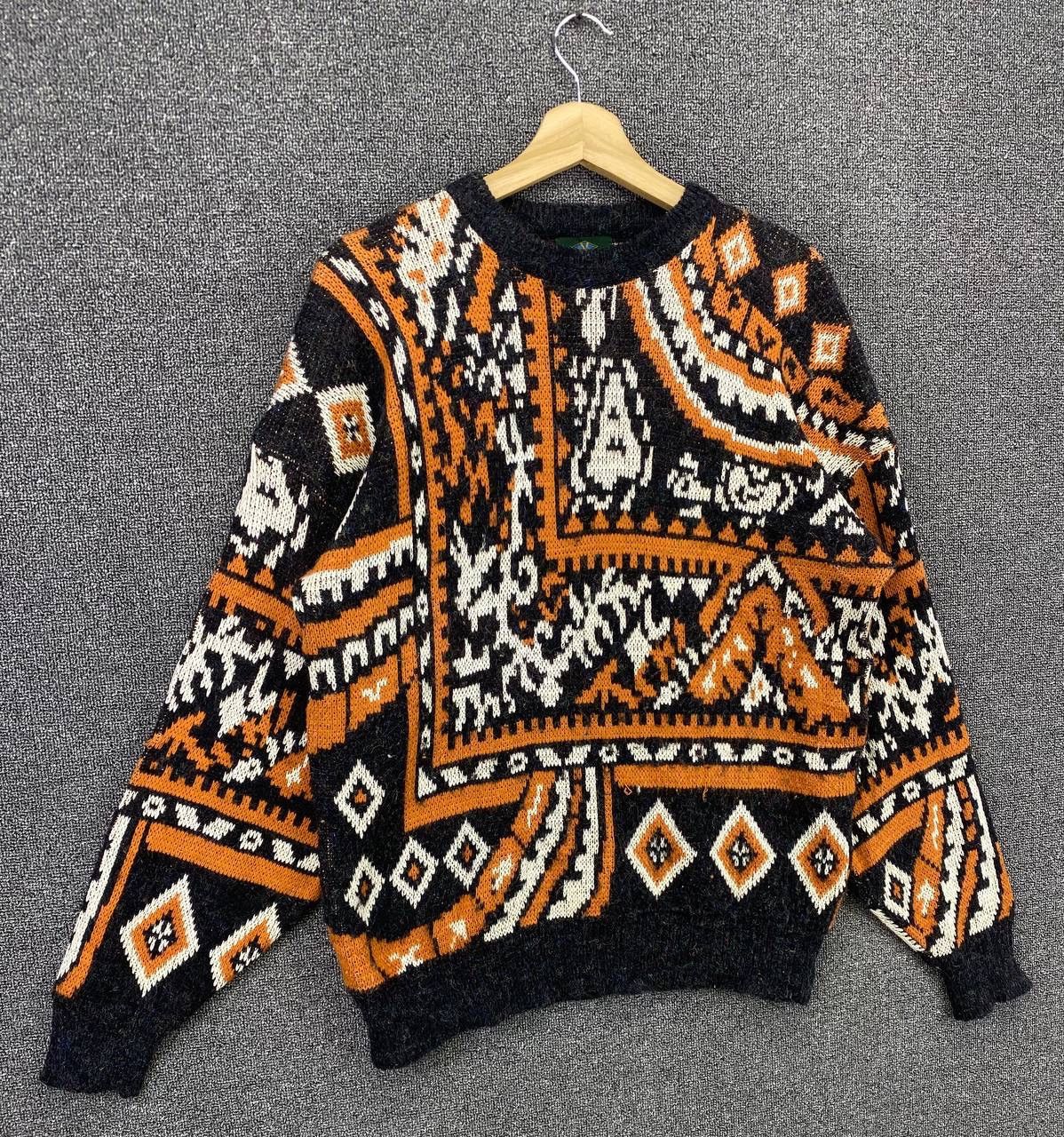 Japanese Brand Vintage Valentino Cable Knit Sweater Size US M / EU 48-50 / 2 - 2 Thumbnail
