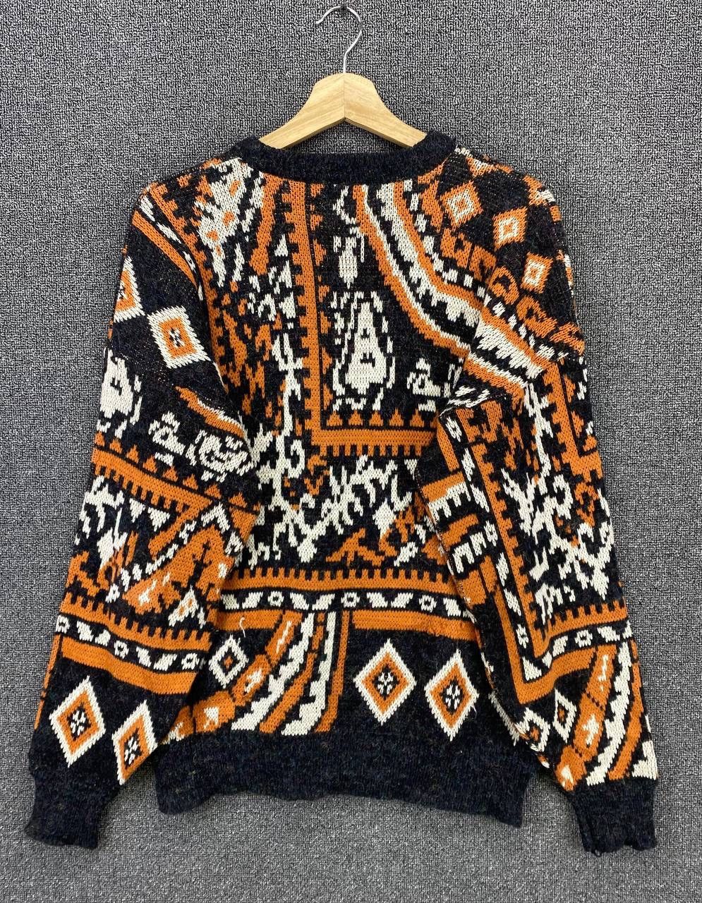 Japanese Brand Vintage Valentino Cable Knit Sweater Size US M / EU 48-50 / 2 - 8 Thumbnail
