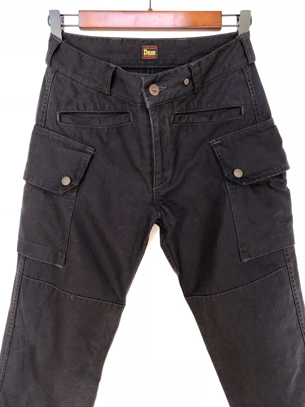 image of Denime Military Cargo Tactical Pants in Black, Men's (Size 27)