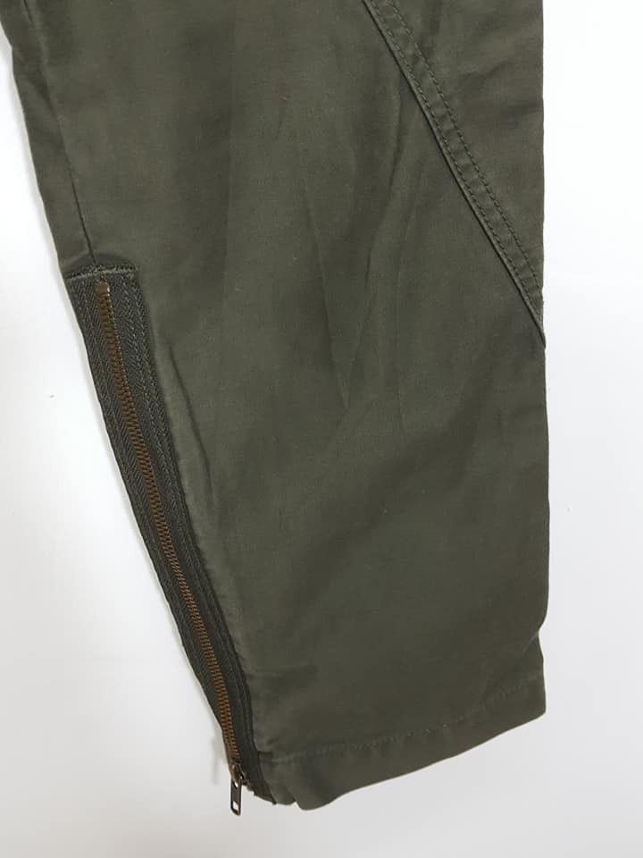 Katharine Hamnett London HAMNETT Army Cargo Ankle Zipper Utility Pants Size US 30 / EU 46 - 9 Thumbnail