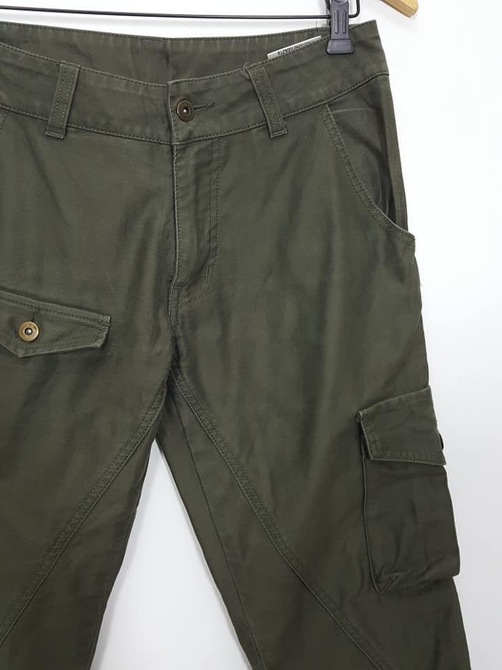 Katharine Hamnett London HAMNETT Army Cargo Ankle Zipper Utility Pants Size US 30 / EU 46 - 5 Thumbnail
