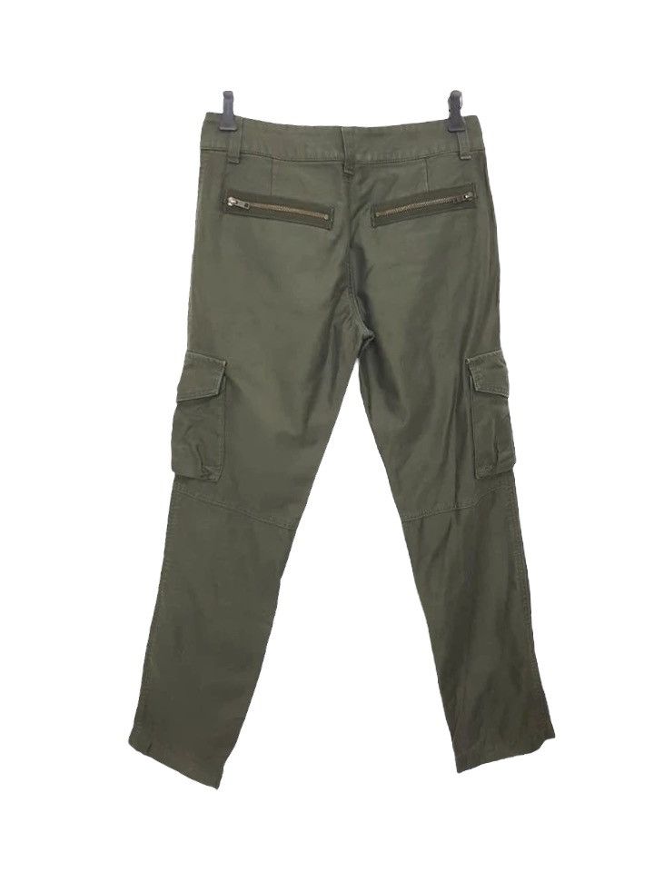 Katharine Hamnett London HAMNETT Army Cargo Ankle Zipper Utility Pants Size US 30 / EU 46 - 2 Thumbnail