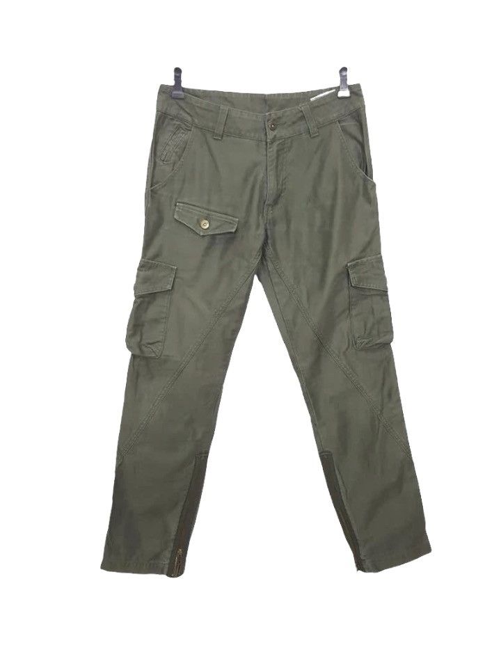 Katharine Hamnett London HAMNETT Army Cargo Ankle Zipper Utility Pants Size US 30 / EU 46 - 3 Thumbnail