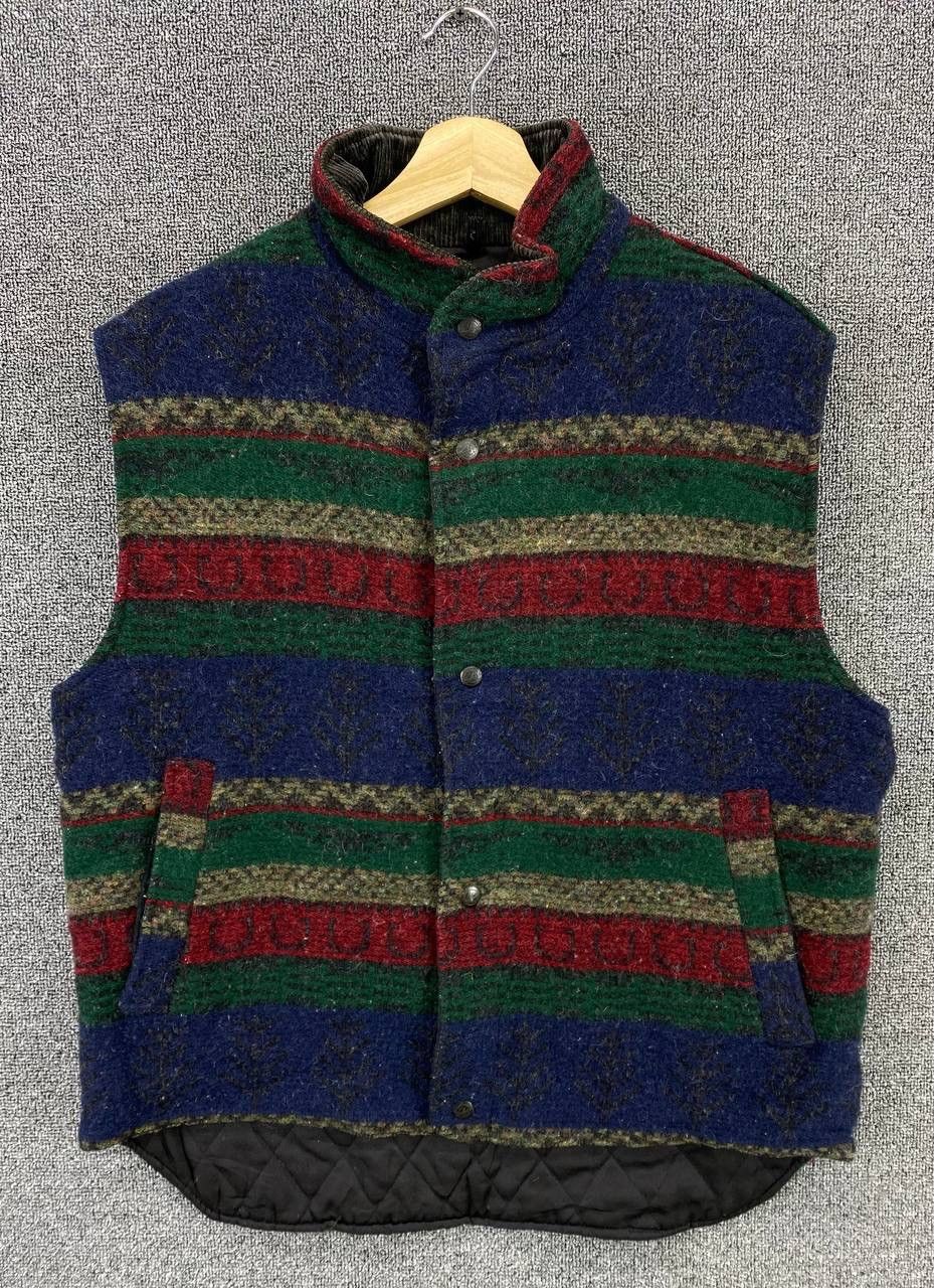 Woolrich Woolen Mills Vintage Woolrich Rugged Outdoor Wear Wool Vest Size US M / EU 48-50 / 2 - 1 Thumbnail