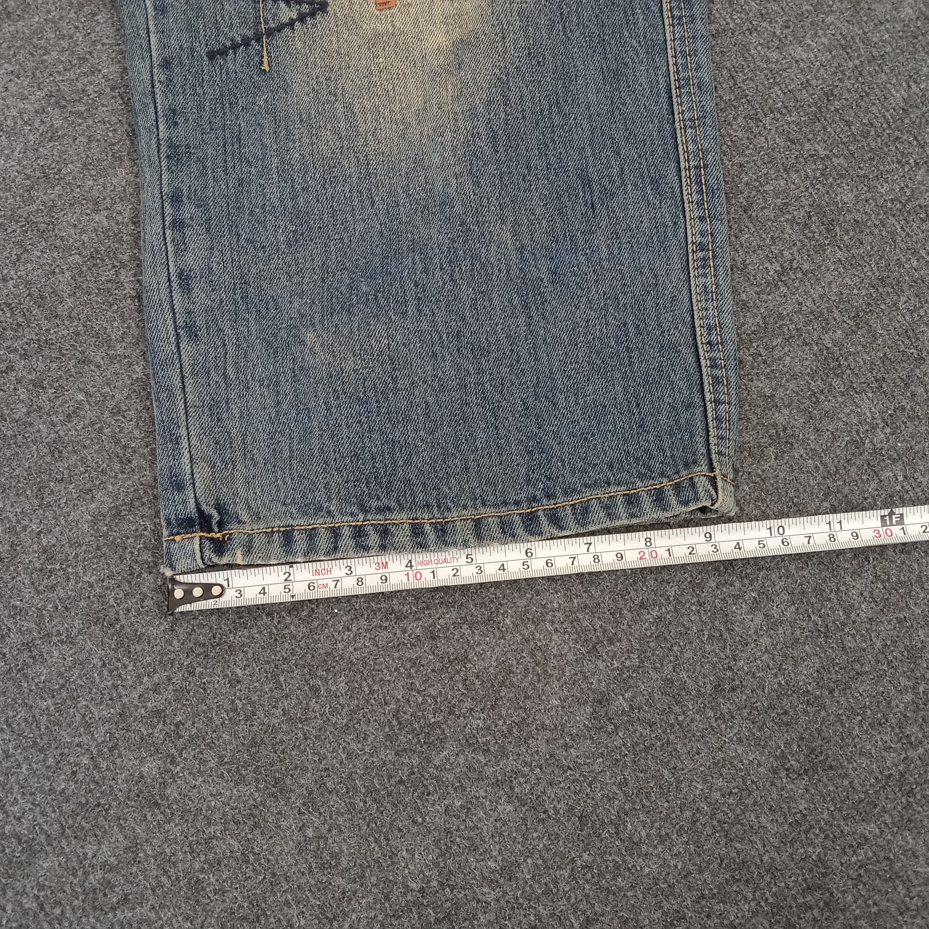 Japanese Brand × Vintage Genetix Genes Japanese Brand Art Style Denim Jeans Size US 42 / EU 58 - 21 Thumbnail