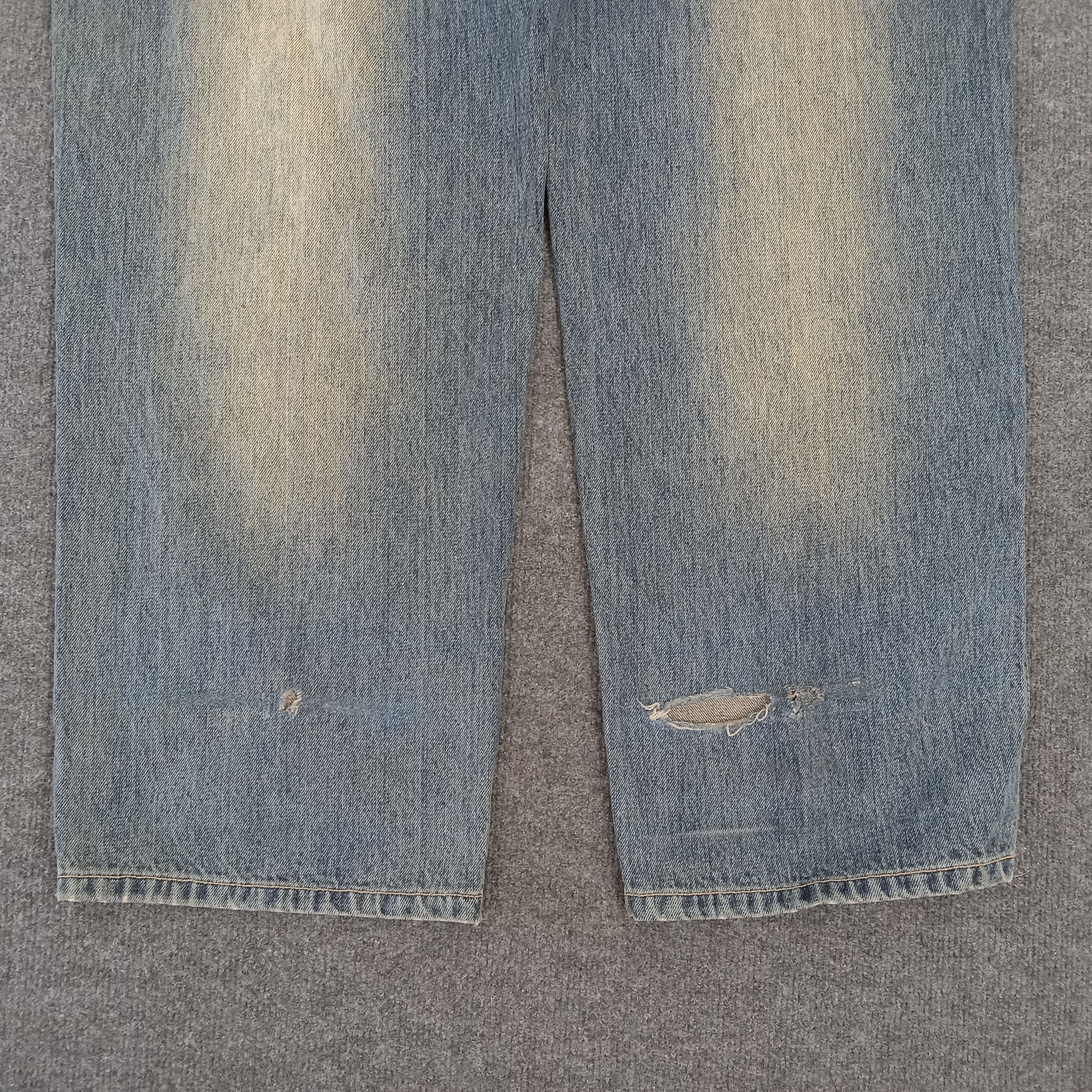 Japanese Brand × Vintage Genetix Genes Japanese Brand Art Style Denim Jeans Size US 42 / EU 58 - 6 Thumbnail