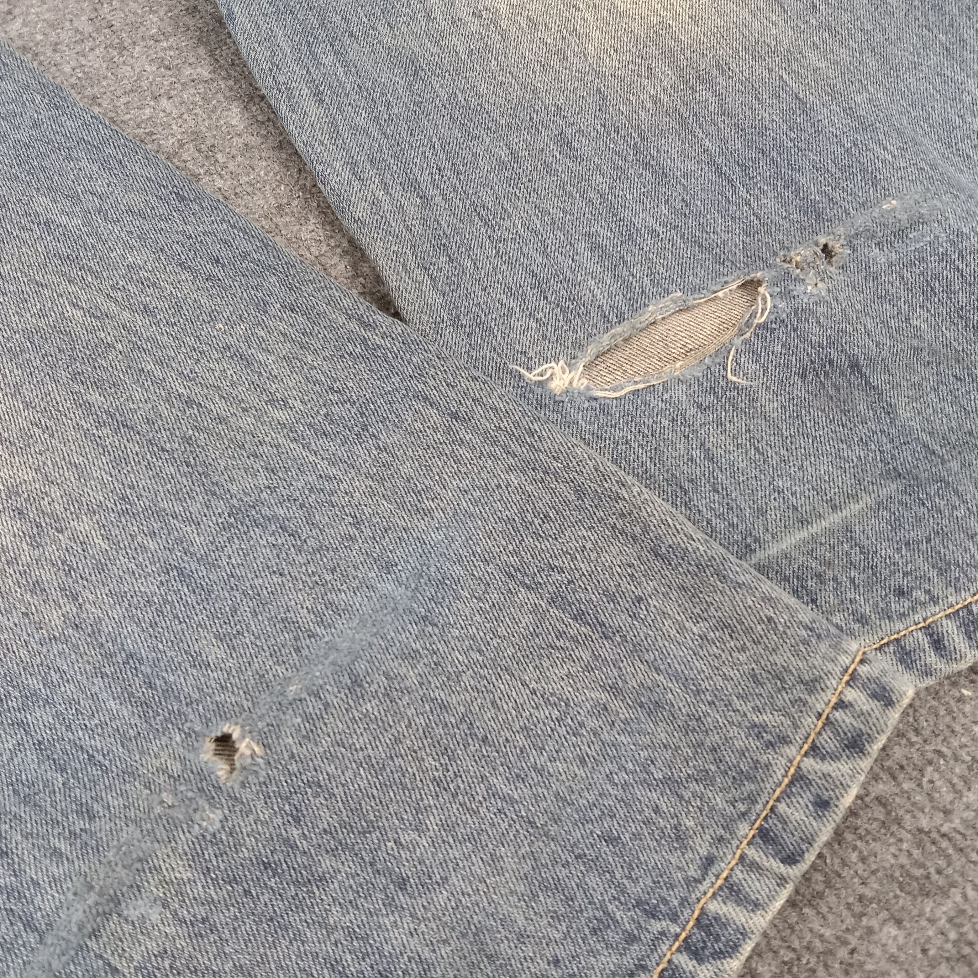 Japanese Brand × Vintage Genetix Genes Japanese Brand Art Style Denim Jeans Size US 42 / EU 58 - 18 Thumbnail