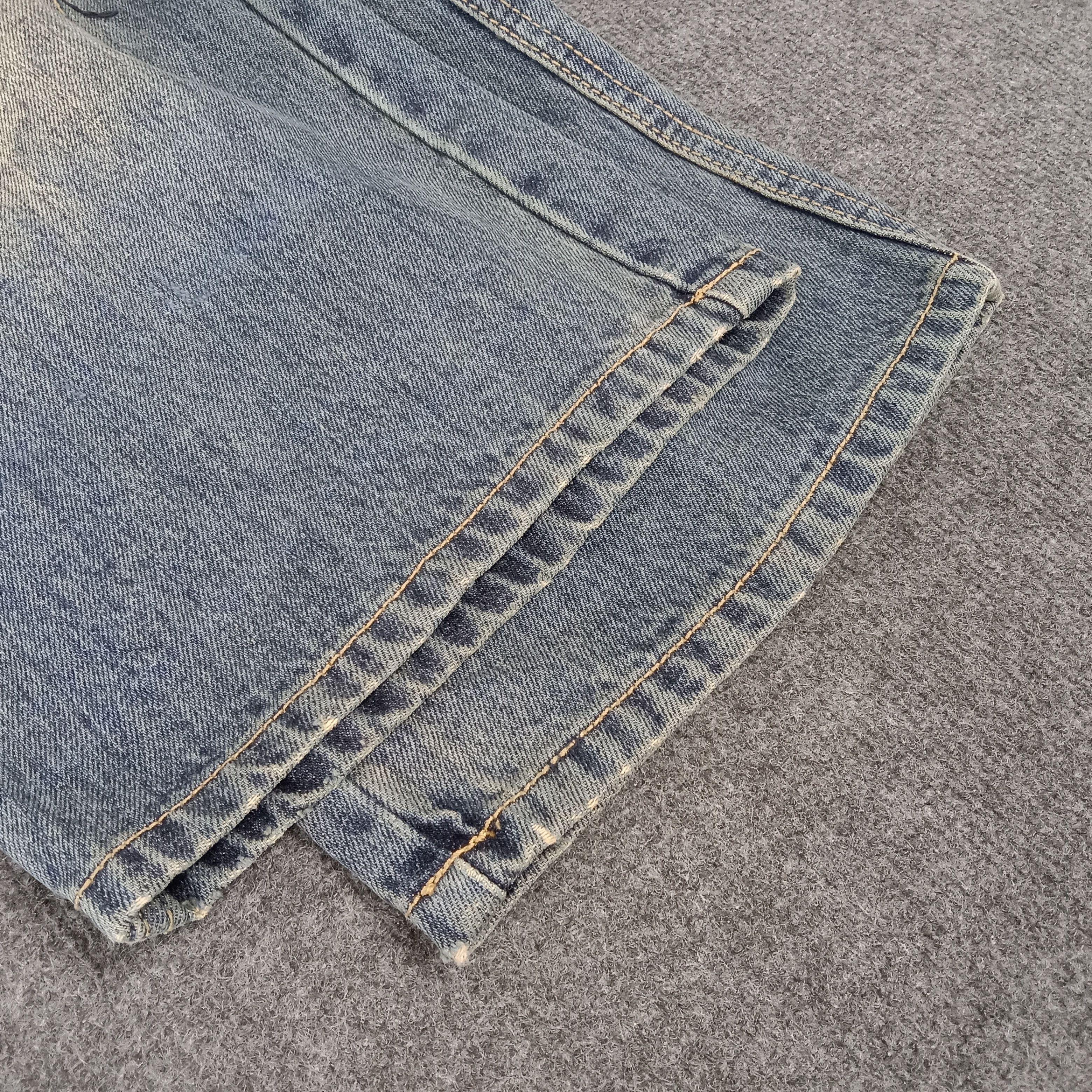 Japanese Brand × Vintage Genetix Genes Japanese Brand Art Style Denim Jeans Size US 42 / EU 58 - 14 Thumbnail
