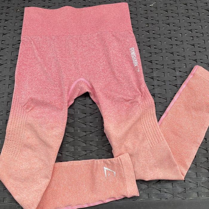 Gymshark Gymshark Pink, Orange Adapt Ombré Seamless Leggings