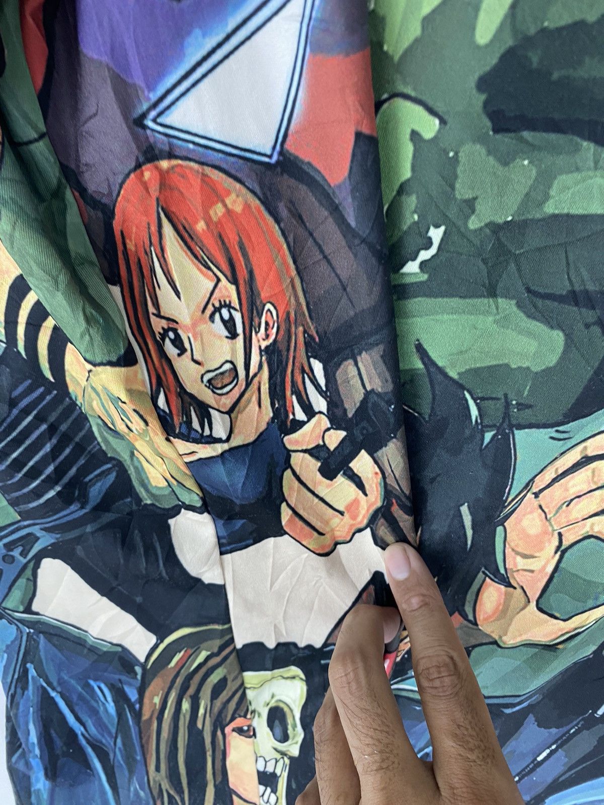 Anime × Marvel Comics × One Piece Rare collaboration Size US XL / EU 56 / 4 - 7 Thumbnail