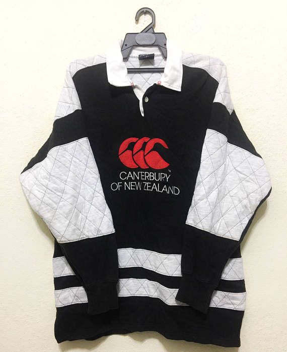 Vintage Canterbury Long Sleeve Shirt Designer Style