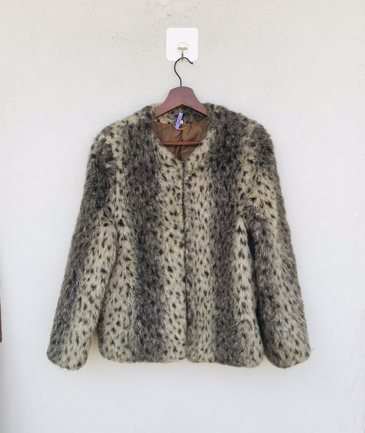 Designer × Japanese Brand Mohair Japanese Designer Tsuingie women fur leopard style Size M / US 6-8 / IT 42-44 - 1 Thumbnail