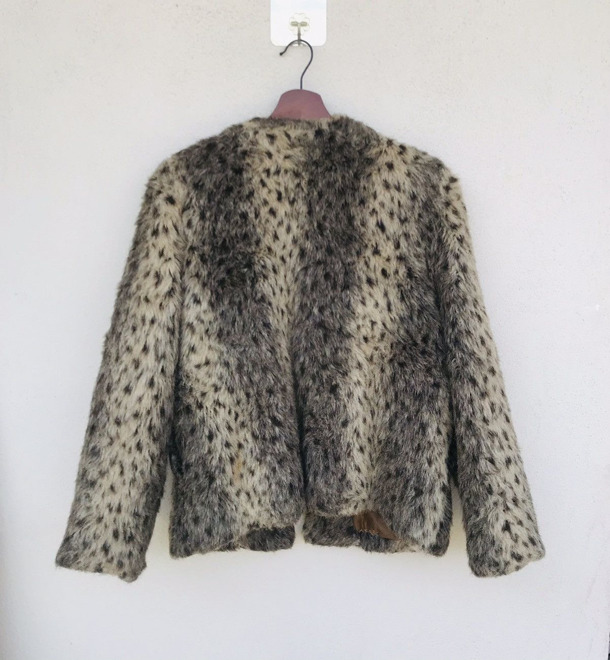 Designer × Japanese Brand Mohair Japanese Designer Tsuingie women fur leopard style Size M / US 6-8 / IT 42-44 - 6 Thumbnail