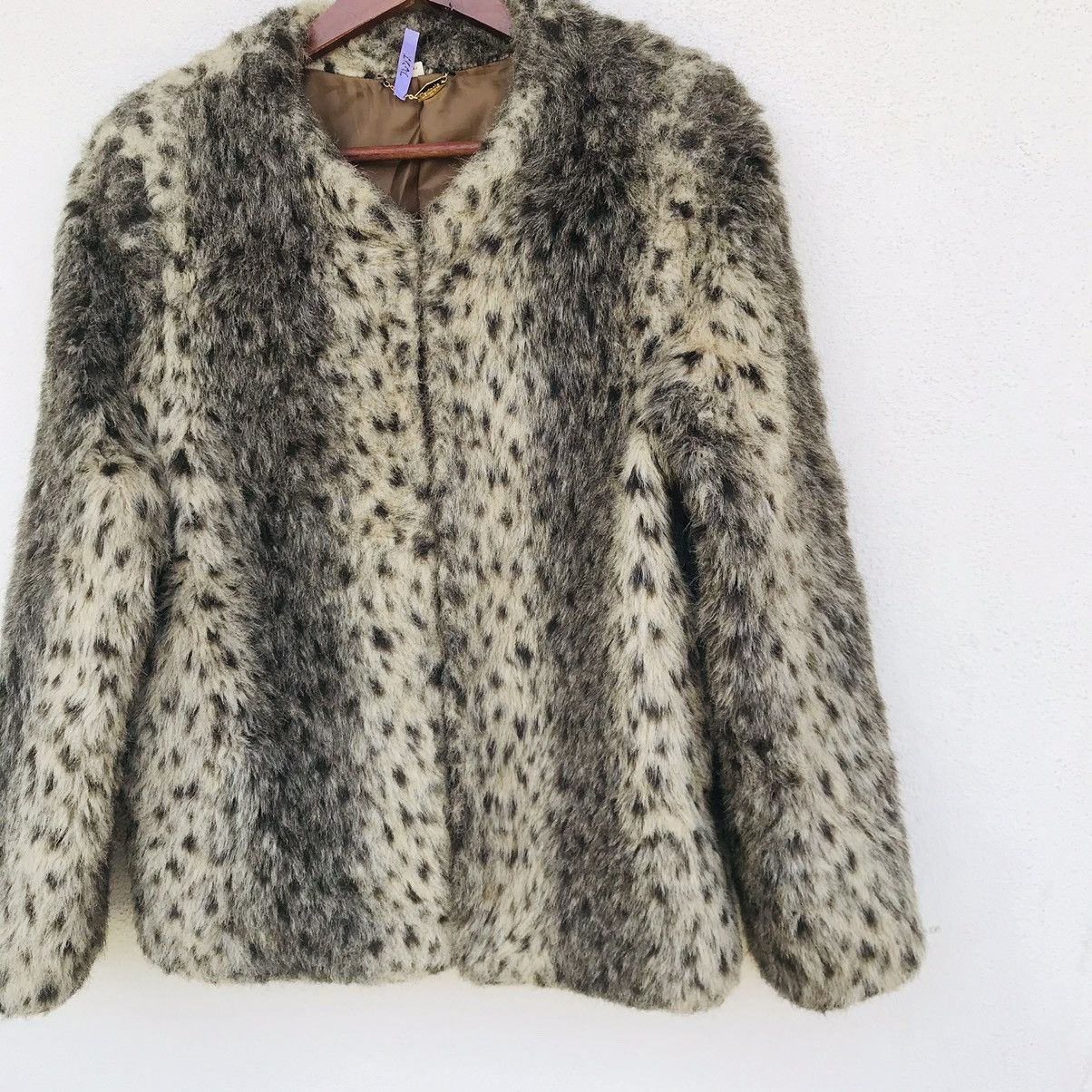 Designer × Japanese Brand Mohair Japanese Designer Tsuingie women fur leopard style Size M / US 6-8 / IT 42-44 - 4 Thumbnail