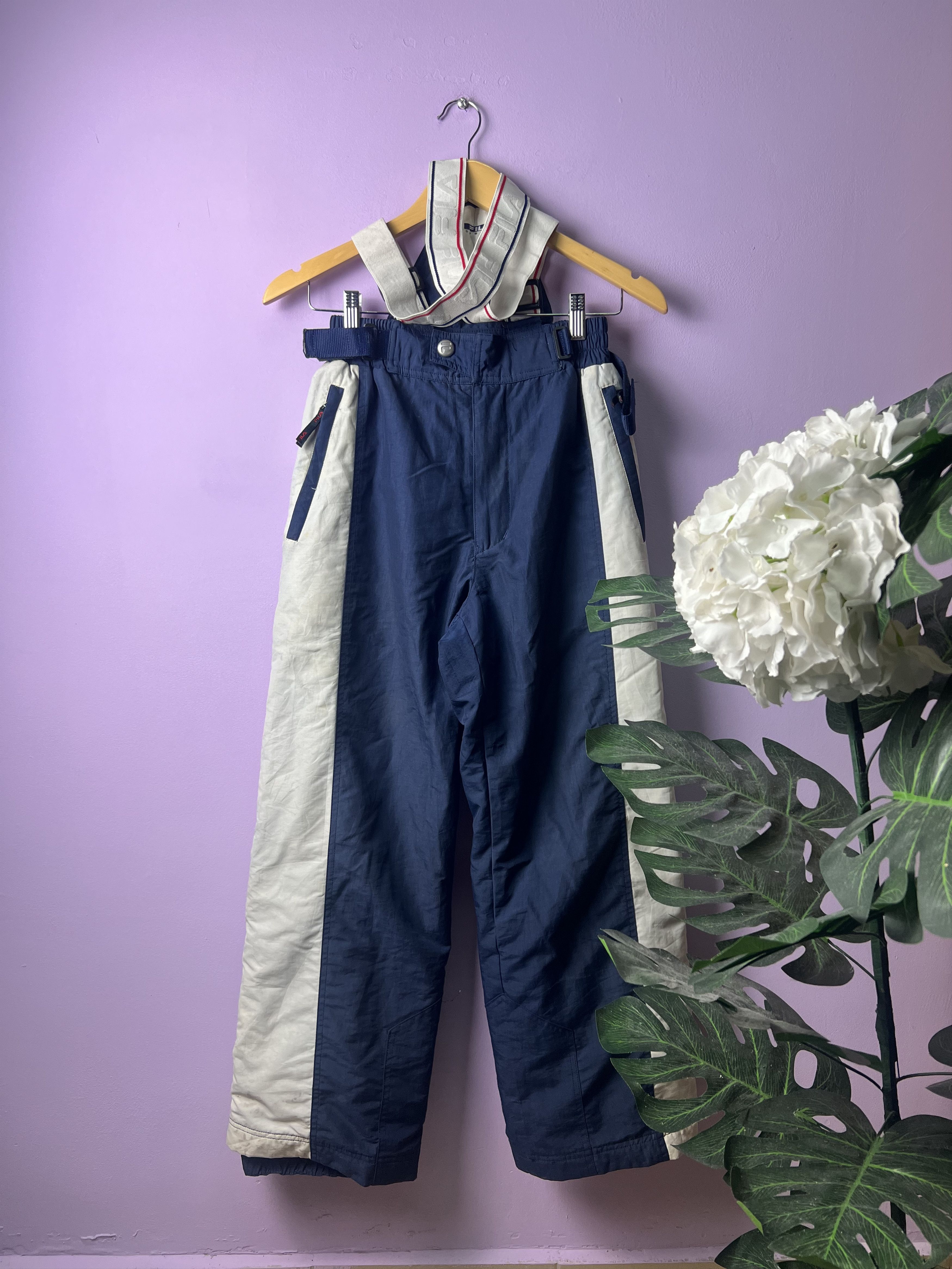 Fila 🔥Vintage Fila Skiwear Overalls Size US 26 / EU 42 - 1 Thumbnail
