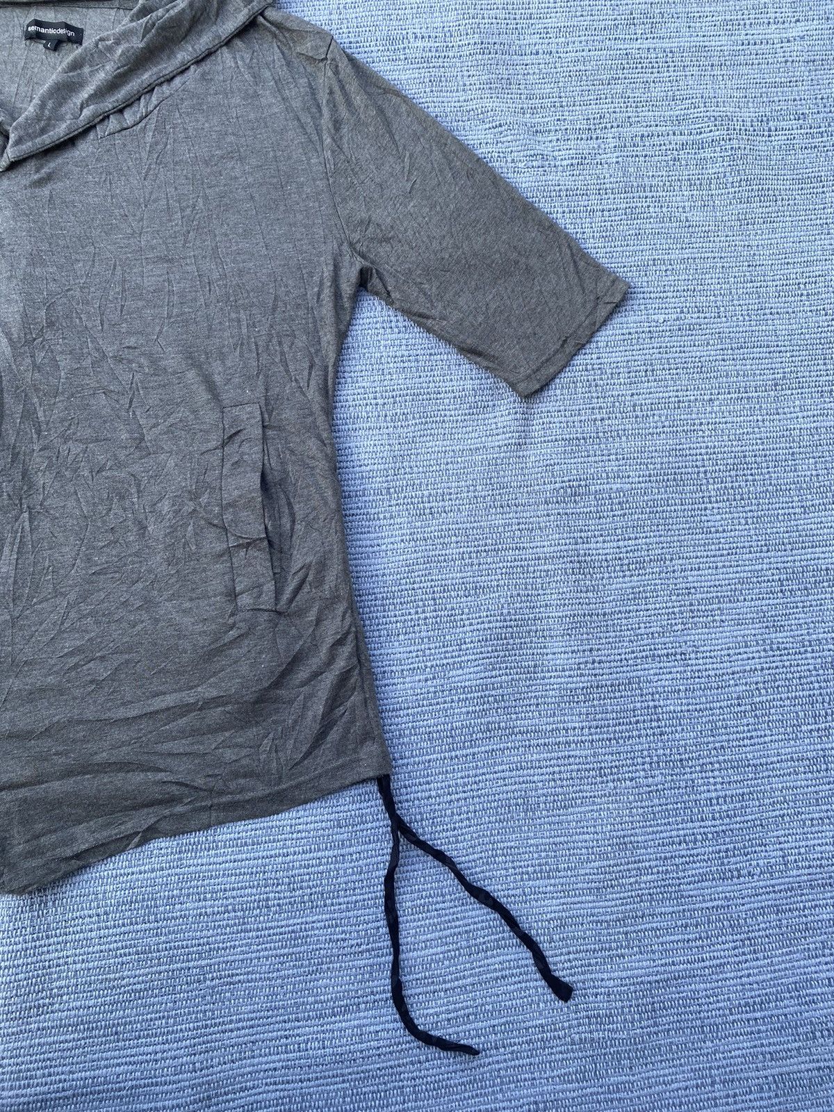 Japanese Brand semantic design assymetrical zipper with hoodie Size US L / EU 52-54 / 3 - 3 Thumbnail