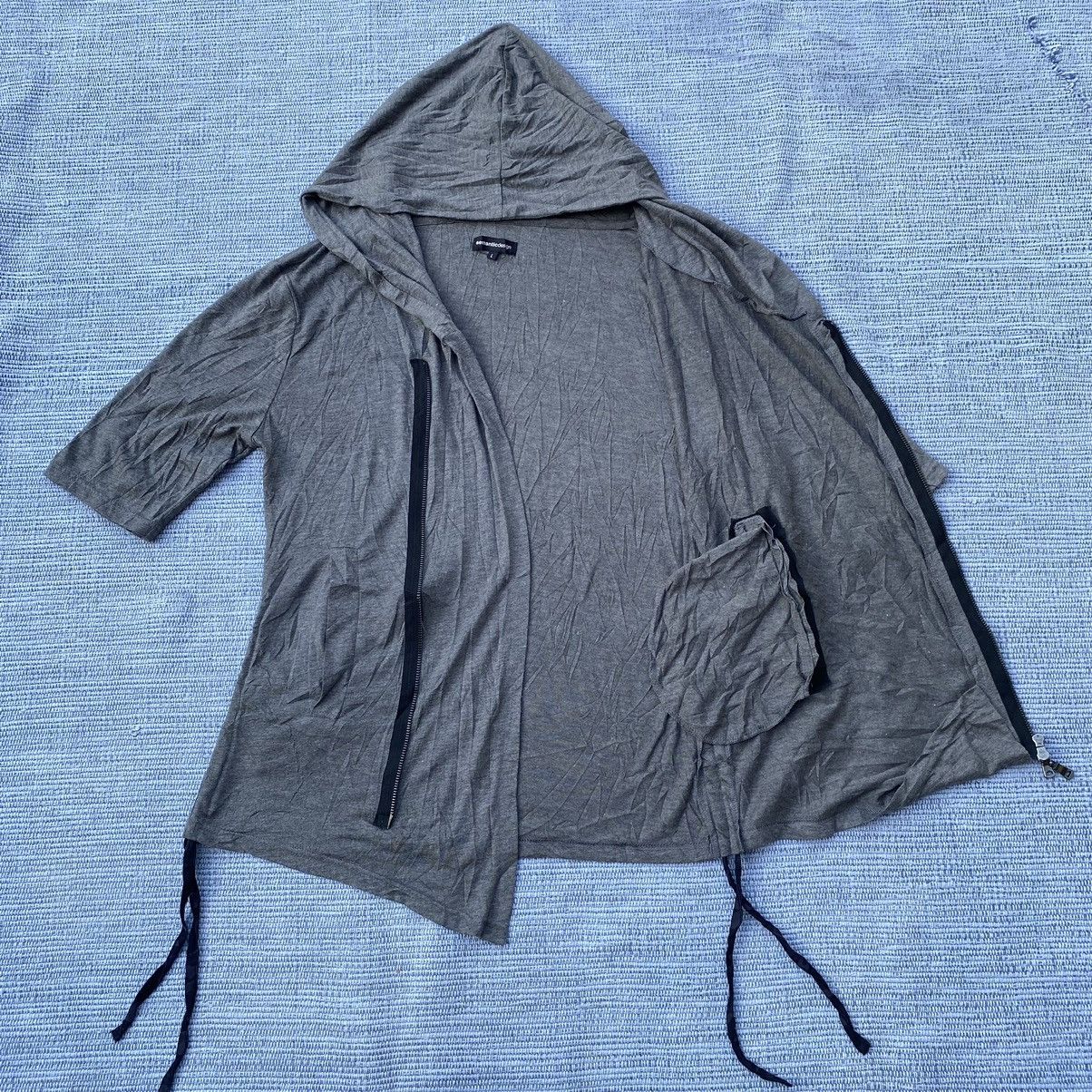 Japanese Brand semantic design assymetrical zipper with hoodie Size US L / EU 52-54 / 3 - 5 Thumbnail