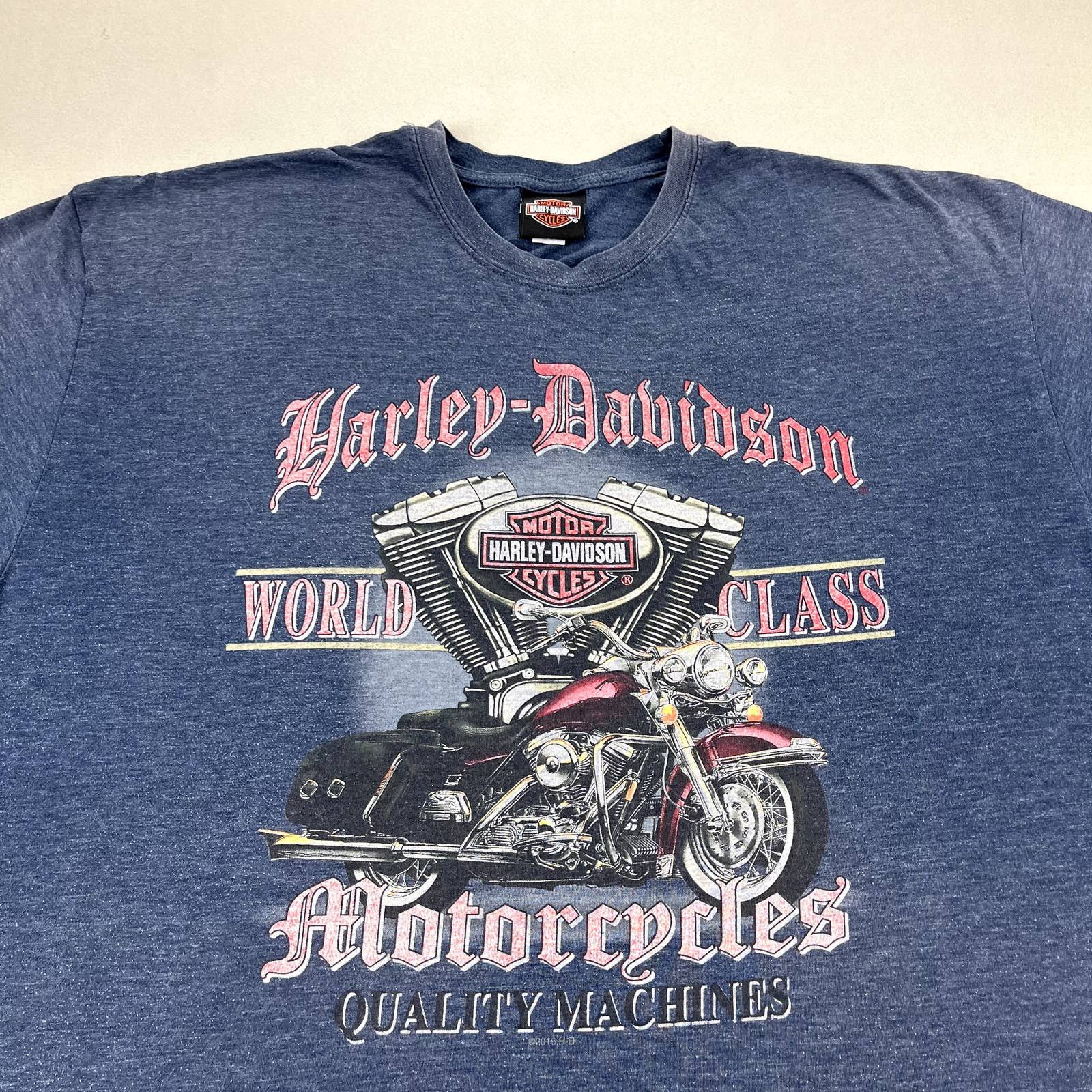 Harley-Davidson Back Print Motorcycle Bike T-Shirt Men's XL /eaa441681