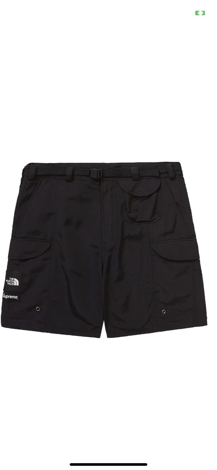 Supreme The North Face Nylon Short 黒 M Supreme The North Face Nylon Short Black Men's - SS24 - US