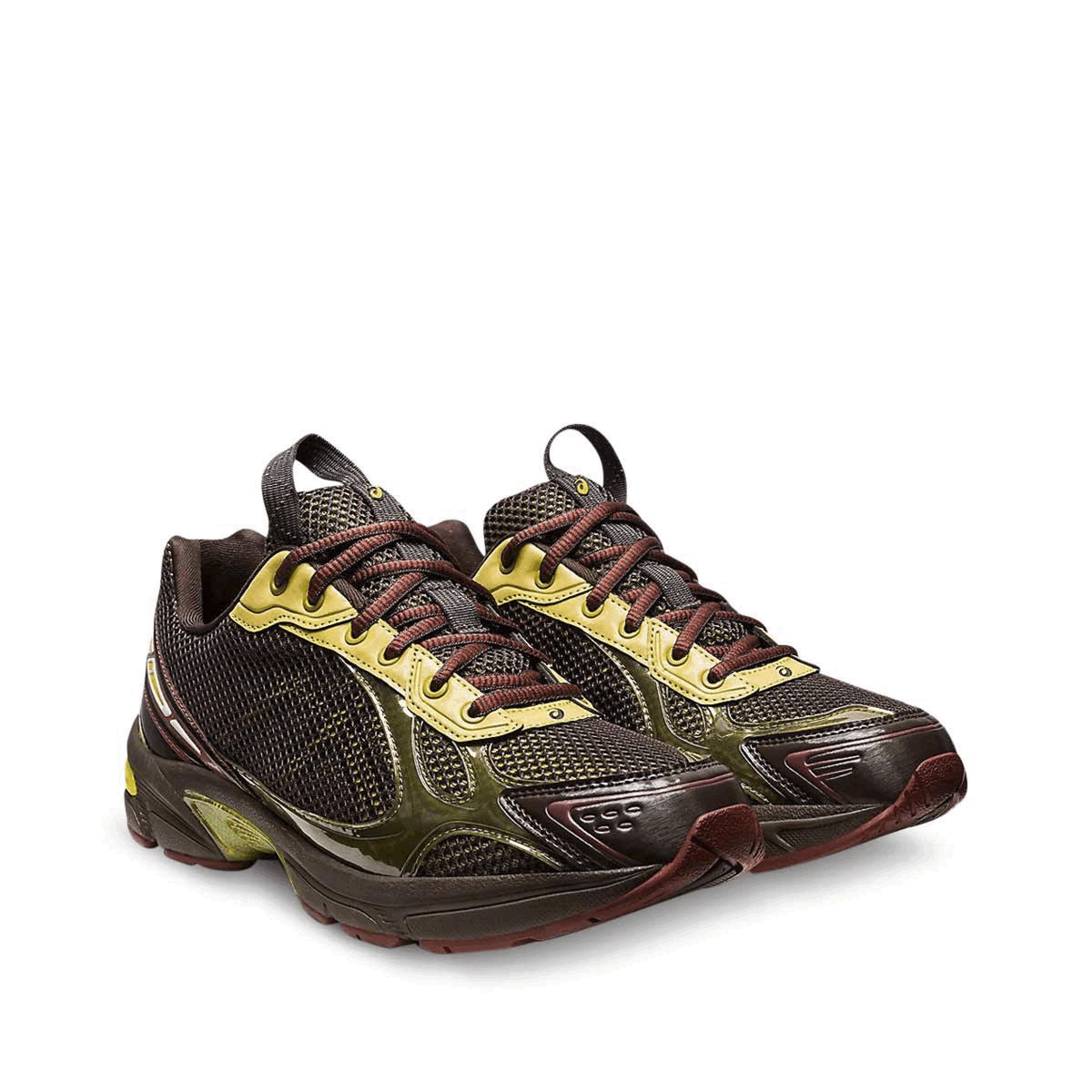 image of Asics x Kiko Kostadinov Ub4-S Gel-1130 Sneakers in Burgundy Yellow, Men's (Size 10)