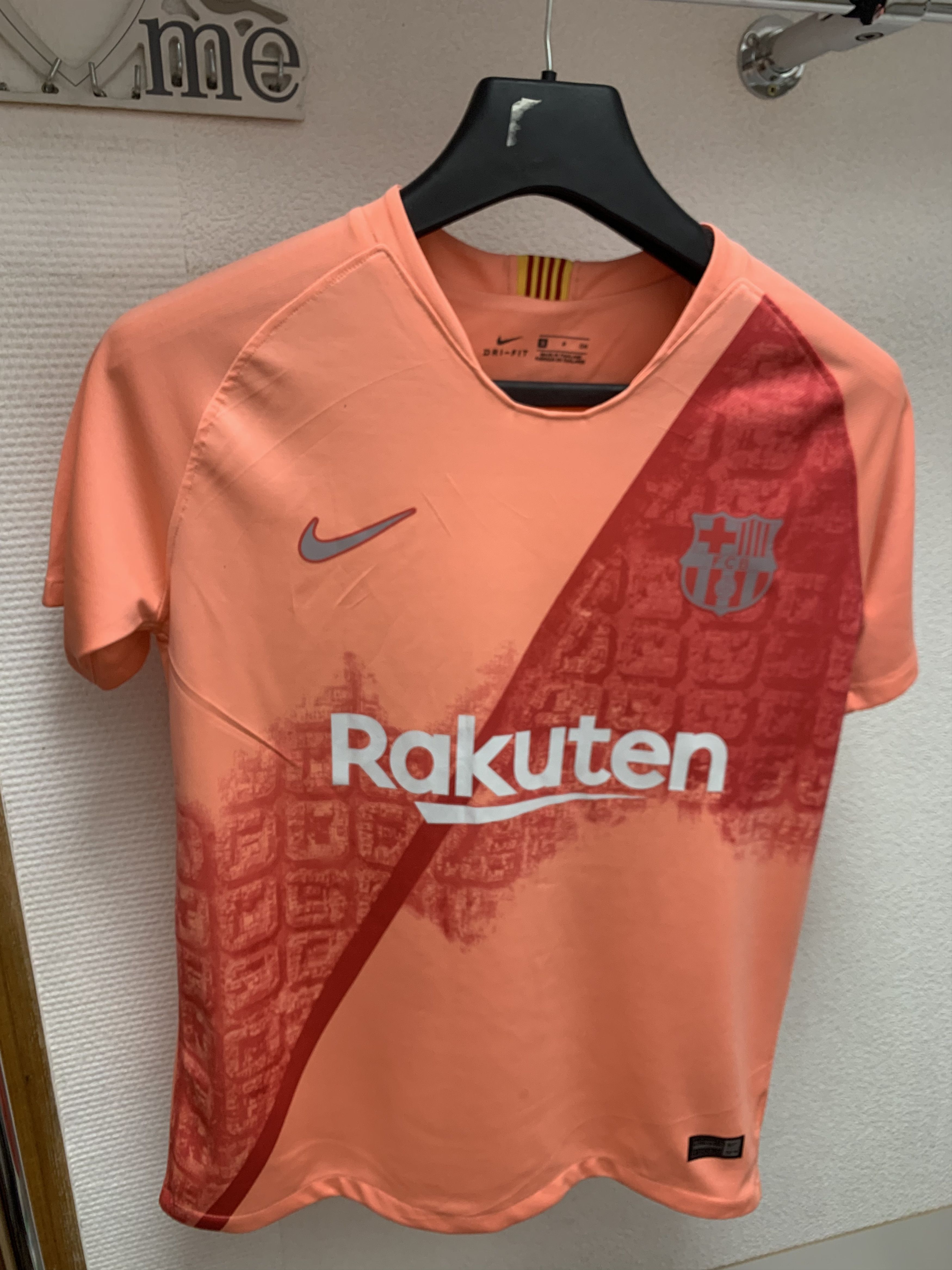 Nike Barcelona Nike Rakitic 4 soccer jersey S size Size US S / EU 44-46 / 1 - 2 Thumbnail