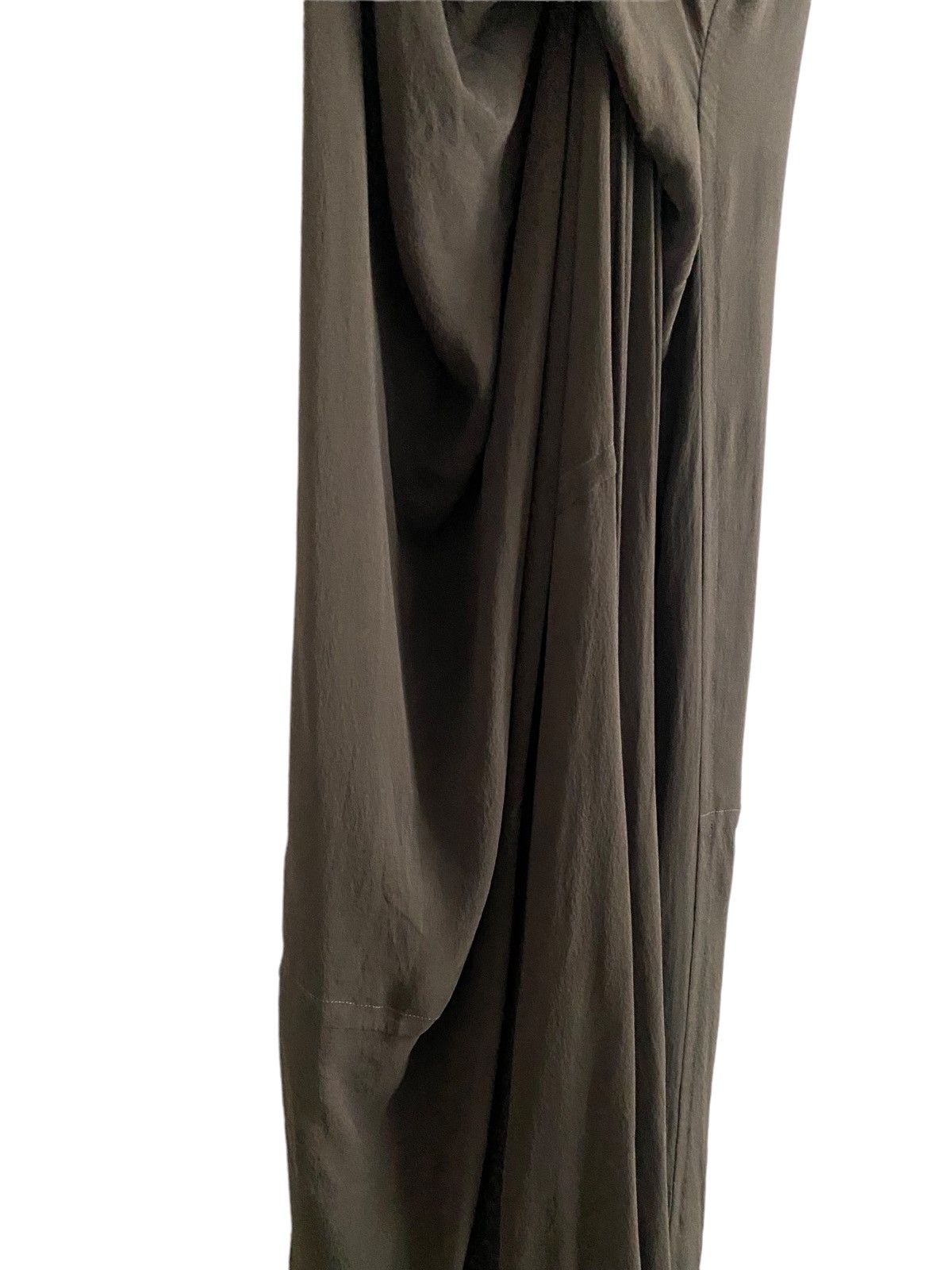 Rick Owens SS12 NASKA brown tornado dress with draping and pleats Size S / US 4 / IT 40 - 5 Thumbnail