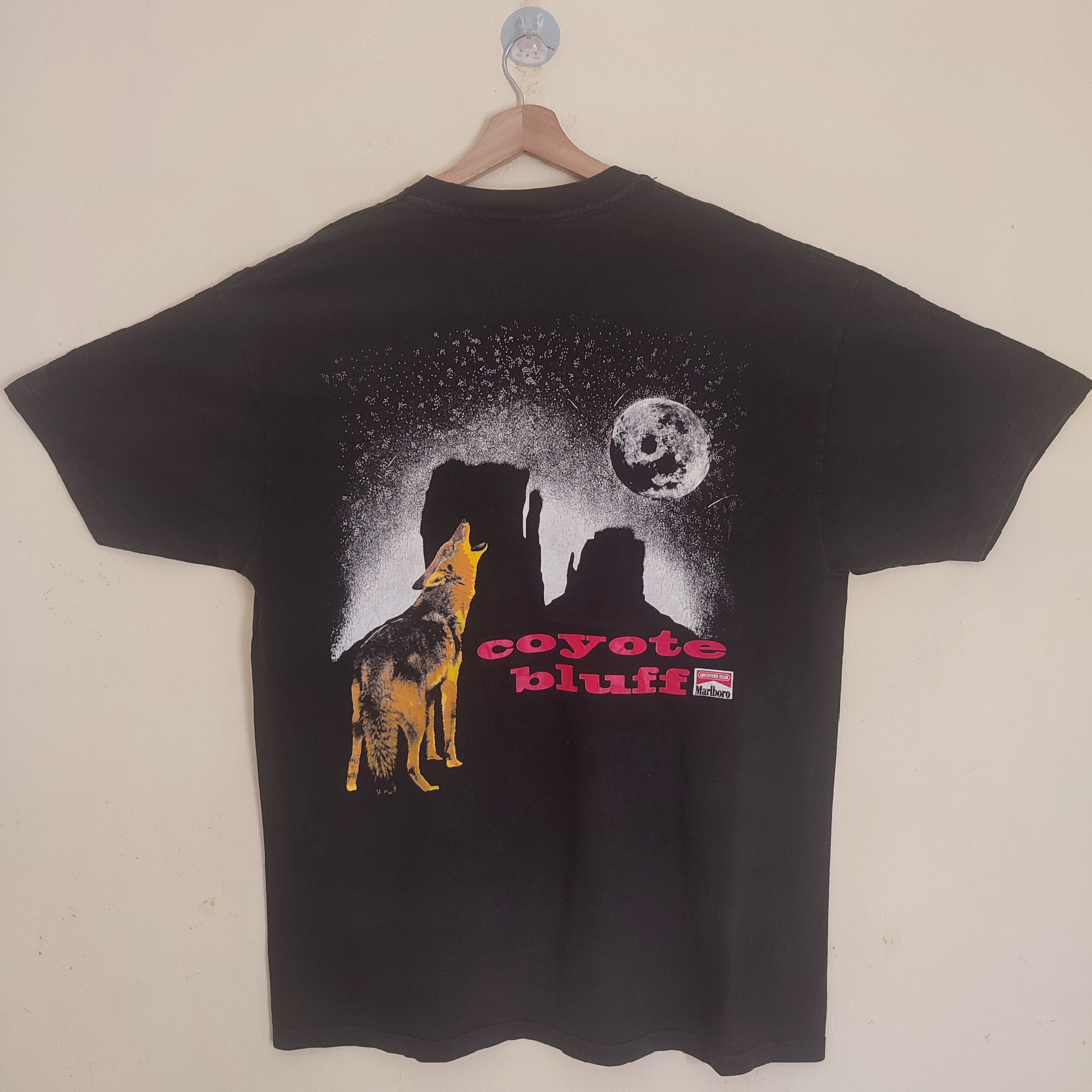 Marlboro × Racing × Vintage Marlboro COYOTE BLUFF Big Print 