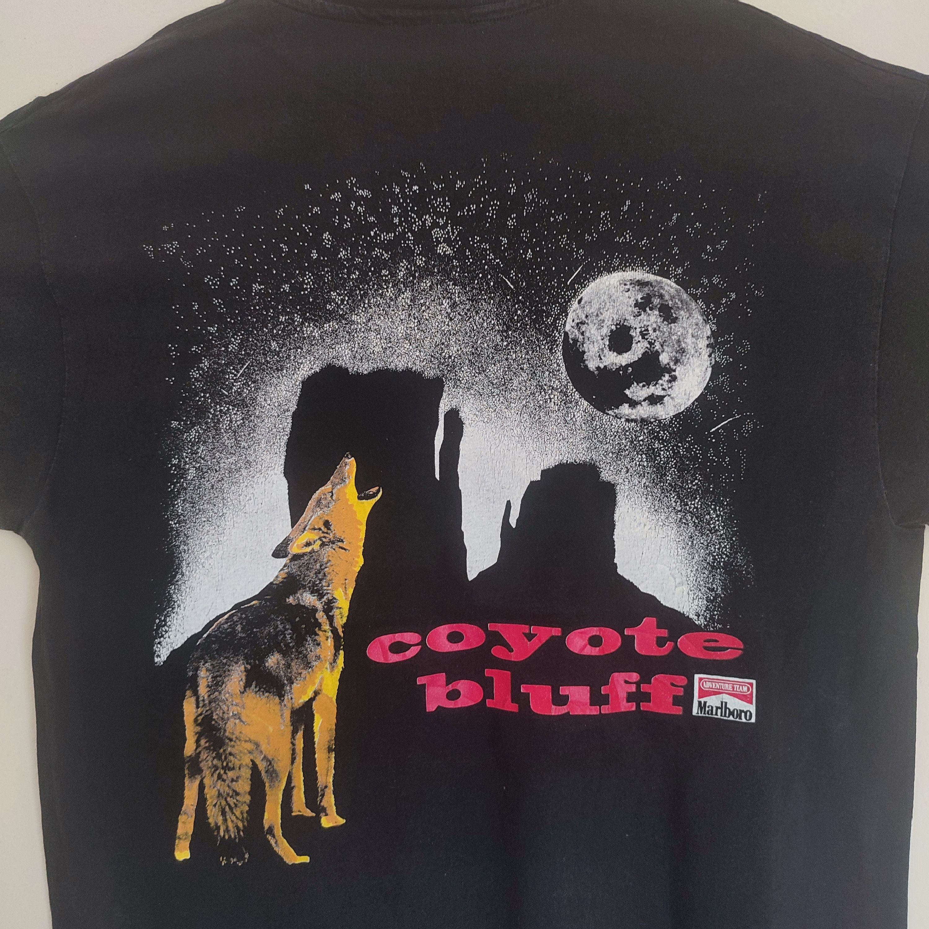 Marlboro × Racing × Vintage Marlboro COYOTE BLUFF Big Print 