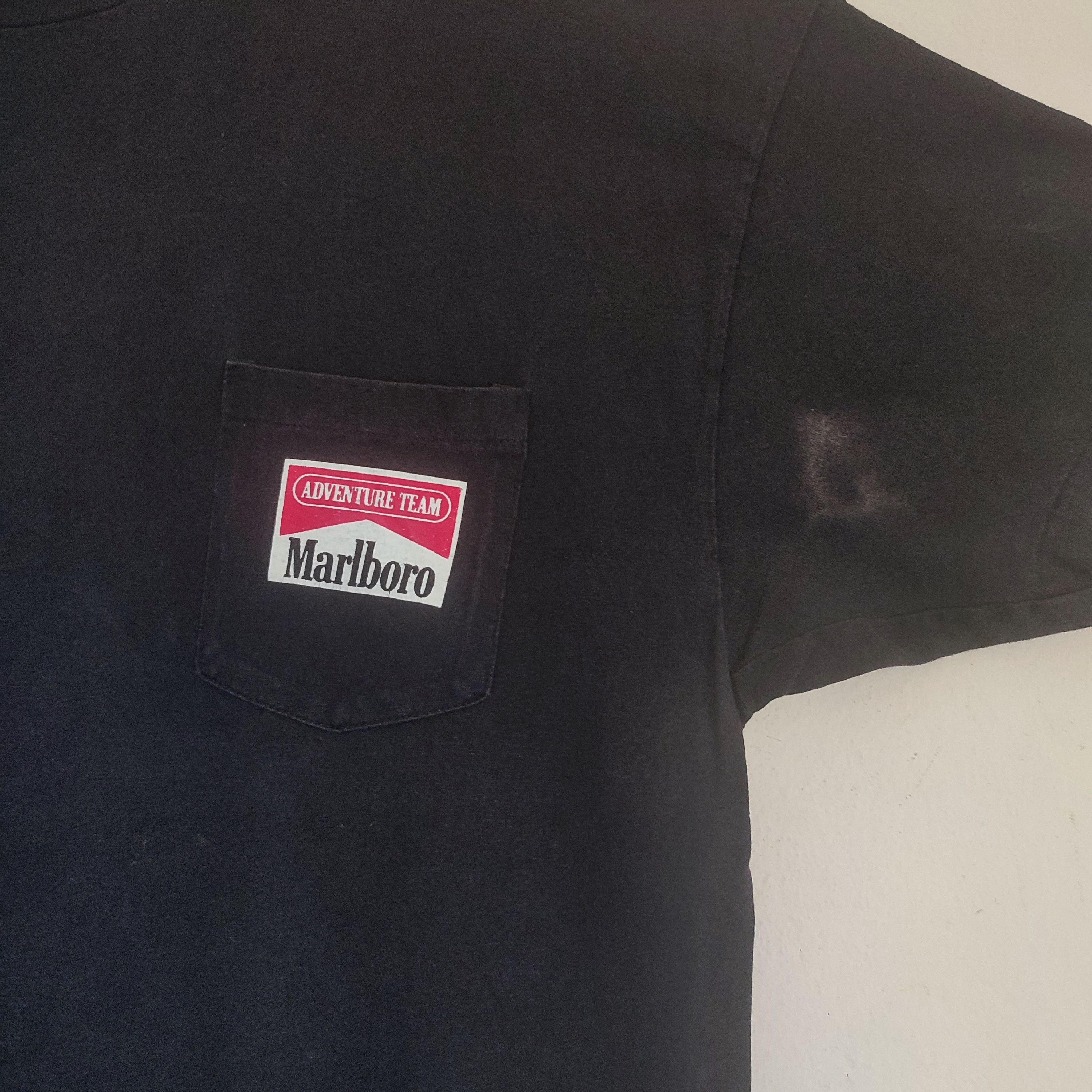 Marlboro × Vintage Marlboro COYOTE BLUFF Big Print Vintage Tshirt Size US XL / EU 56 / 4 - 4 Thumbnail