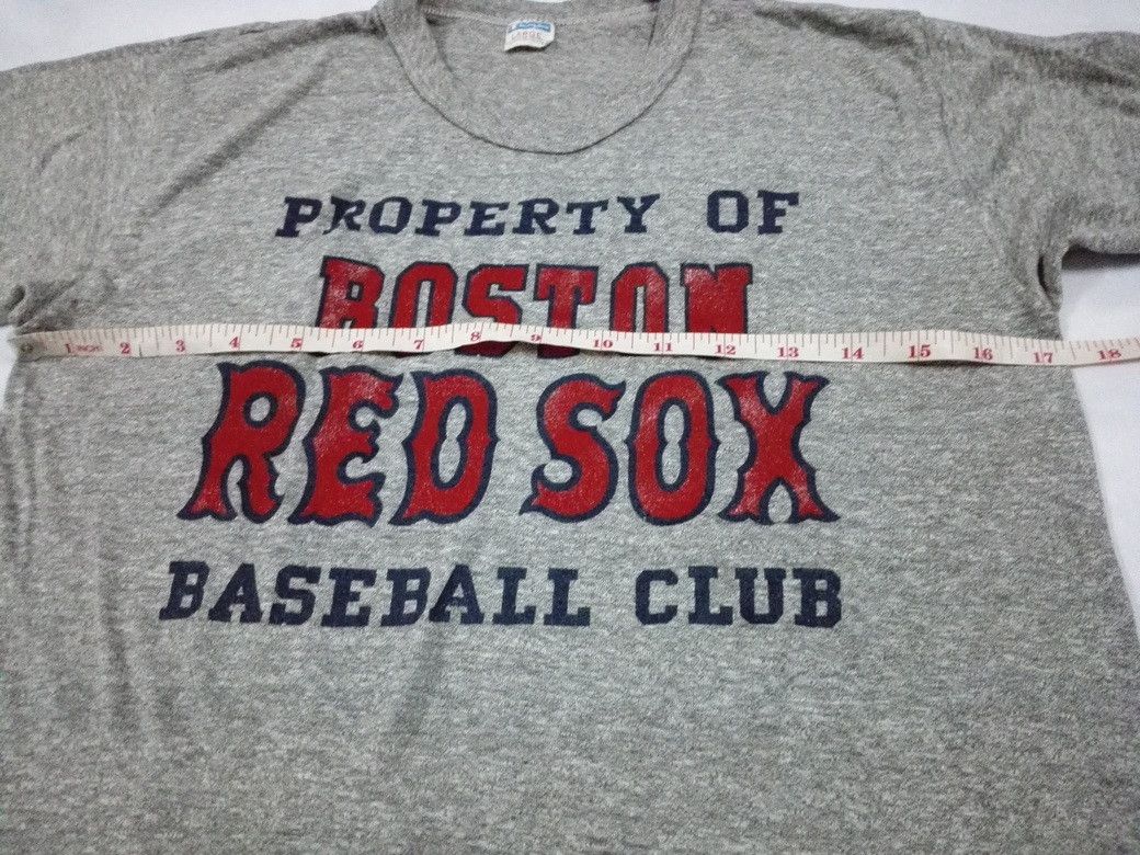 MLB RARE 80s CHAMPION 50/50 USA BOSTON RED SOX Tee Size US S / EU 44-46 / 1 - 5 Thumbnail