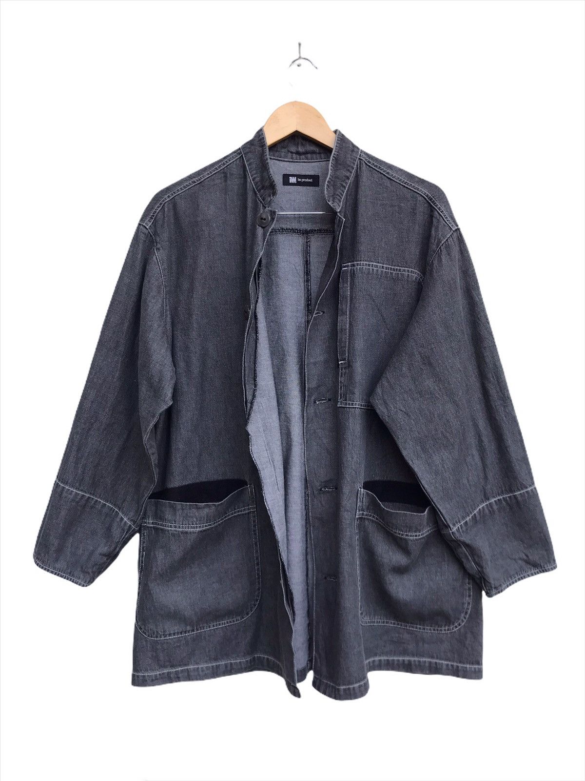Issey Miyake IM Product by Issey Miyake Oversize Loose Denim Jacket Size US M / EU 48-50 / 2 - 2 Thumbnail