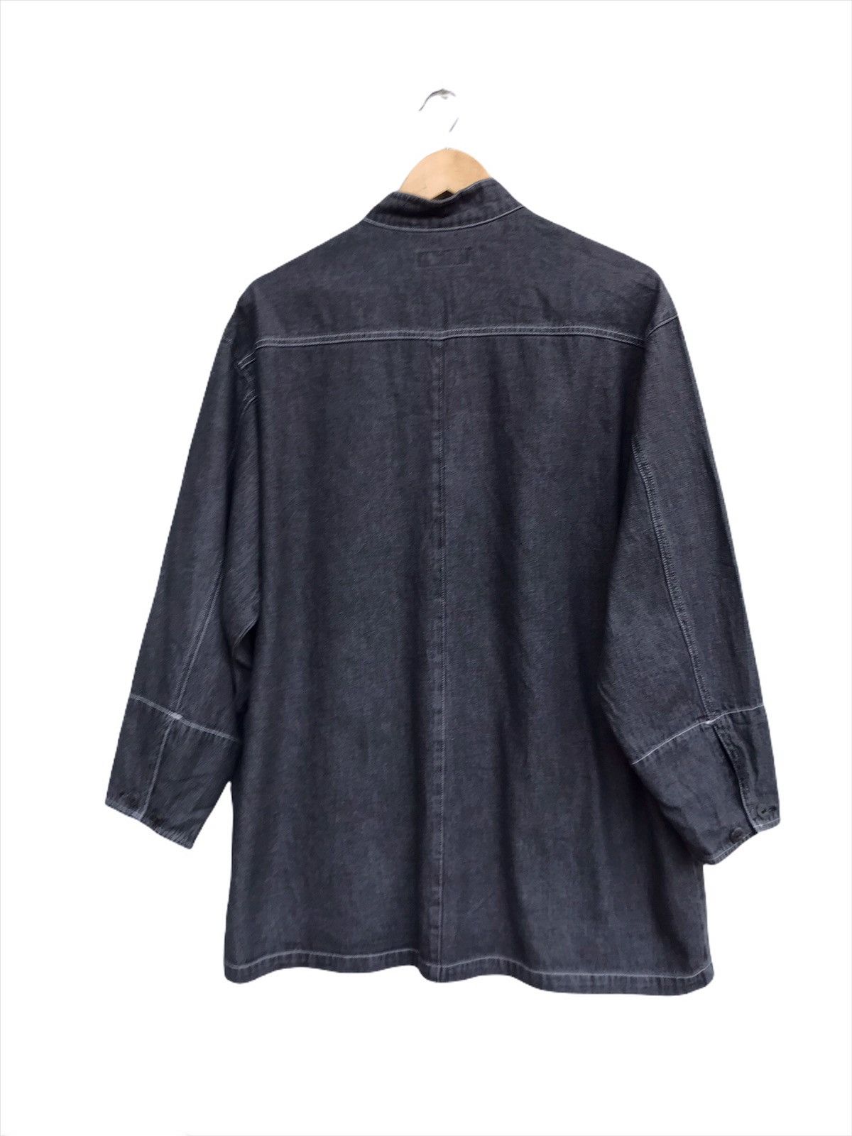 Issey Miyake IM Product by Issey Miyake Oversize Loose Denim Jacket Size US M / EU 48-50 / 2 - 3 Thumbnail