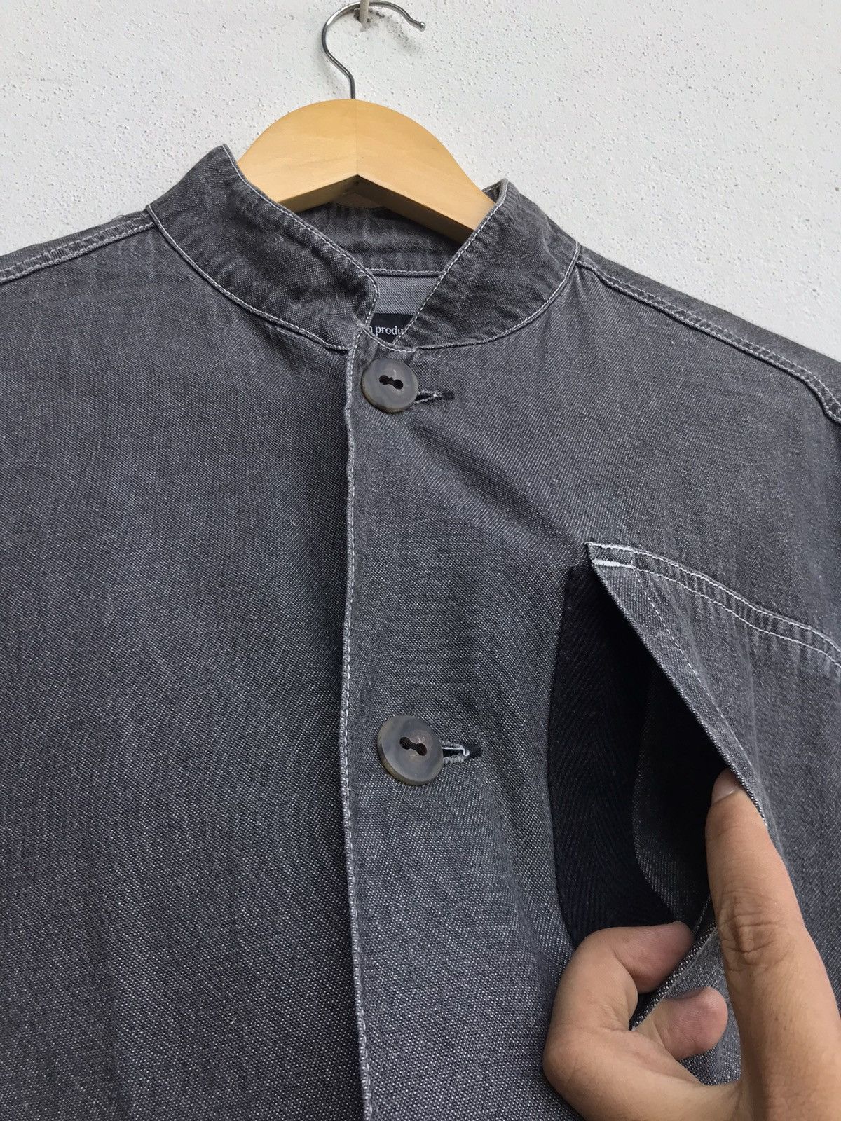 Issey Miyake IM Product by Issey Miyake Oversize Loose Denim Jacket Size US M / EU 48-50 / 2 - 6 Thumbnail