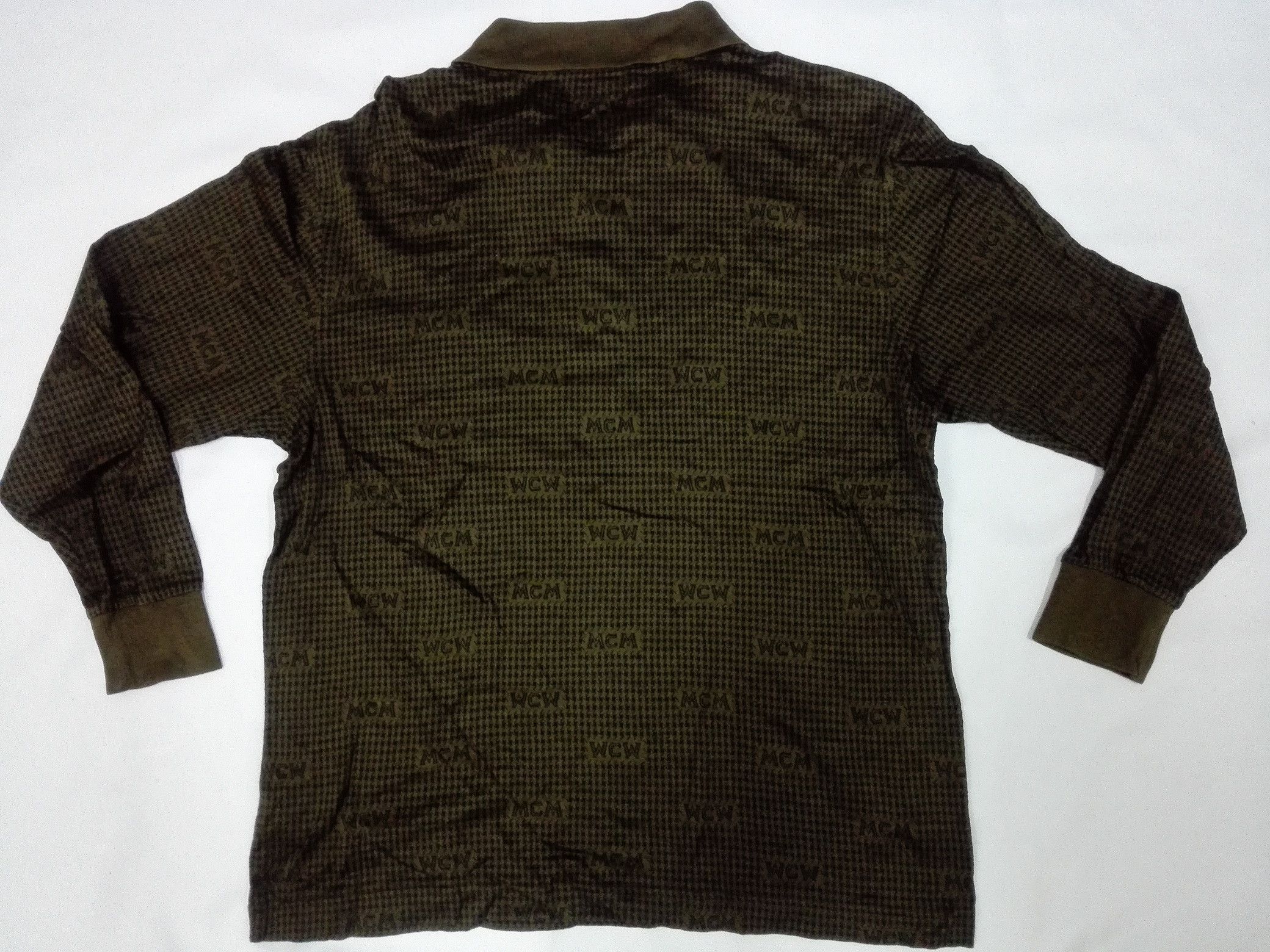MCM MODE CREATION MUNCHEN MCM All Over Printed Logo Tee Size US M / EU 48-50 / 2 - 10 Thumbnail