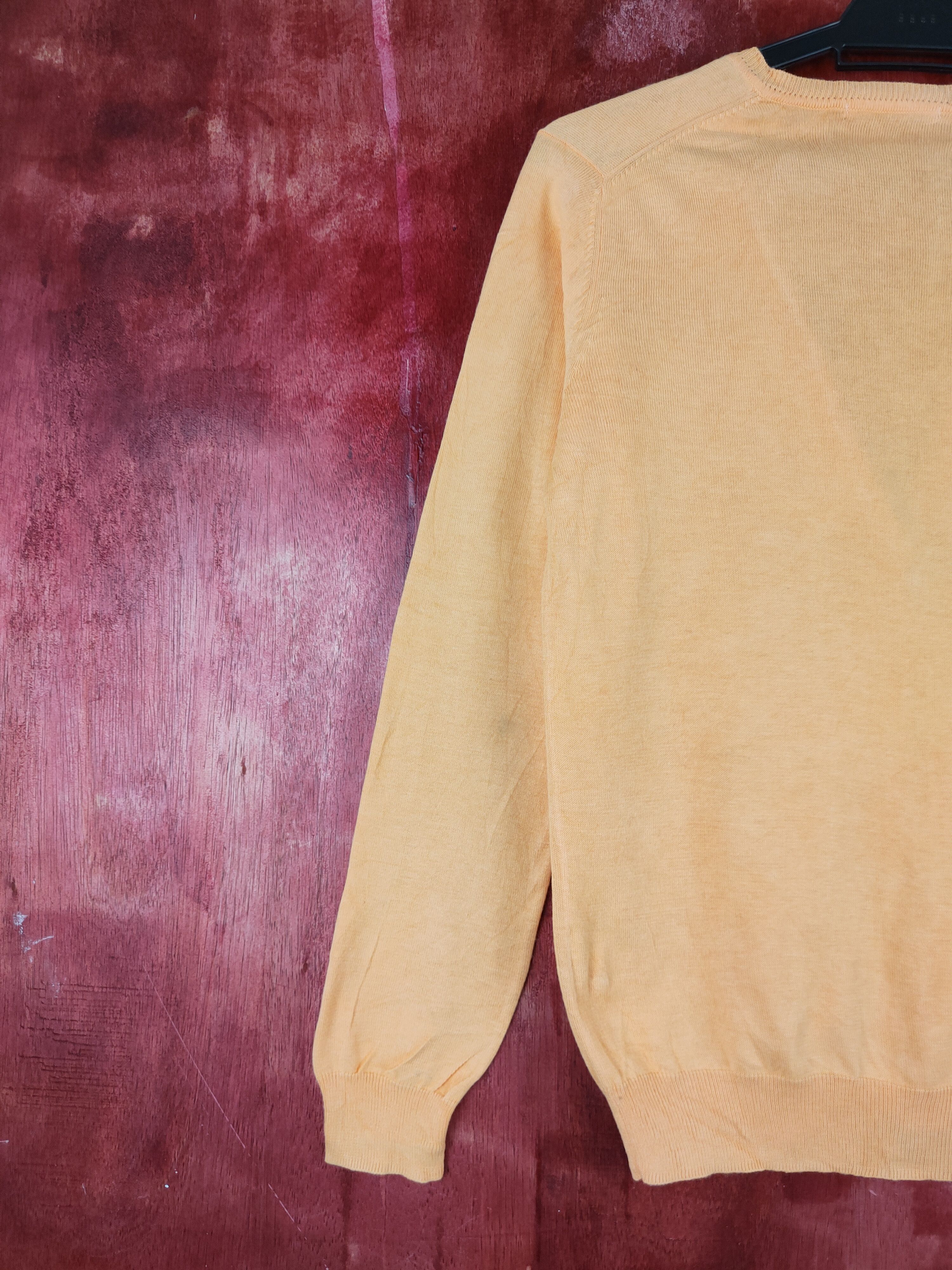 Japanese Brand × Uniqlo Uniqlo Orange Cardigan #S871 Size M / US 6-8 / IT 42-44 - 9 Thumbnail