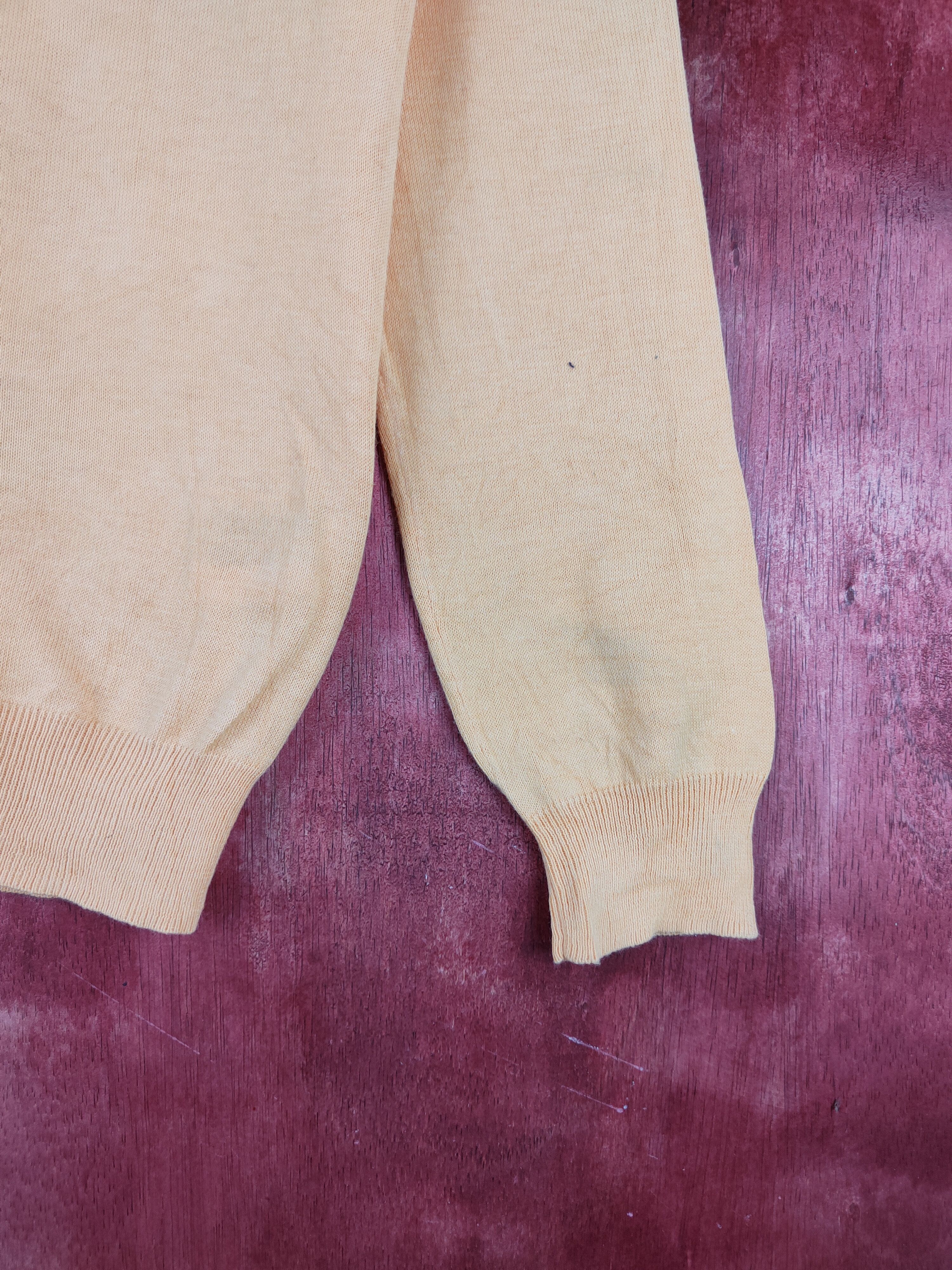 Japanese Brand × Uniqlo Uniqlo Orange Cardigan #S871 Size M / US 6-8 / IT 42-44 - 6 Thumbnail