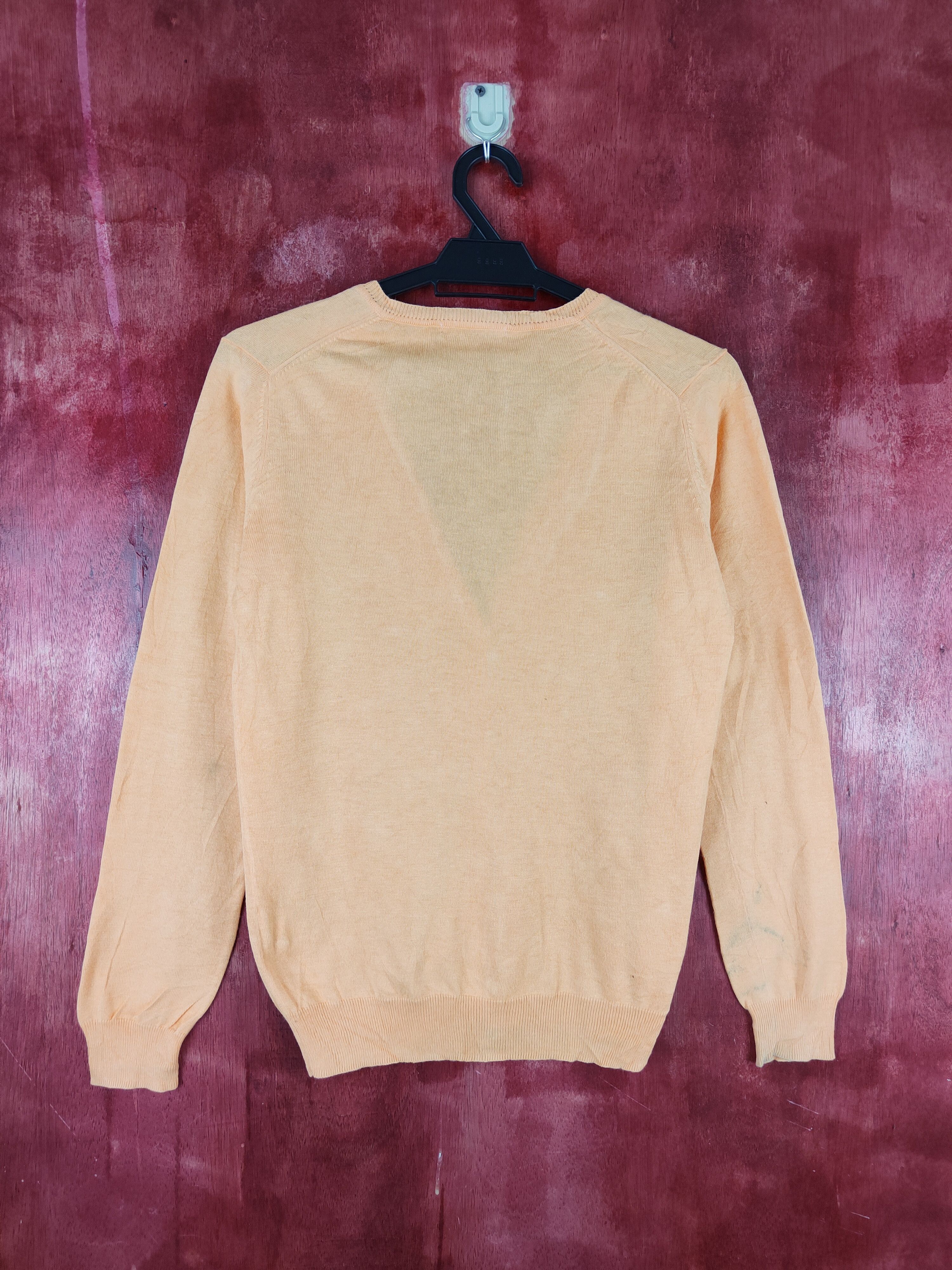 Japanese Brand × Uniqlo Uniqlo Orange Cardigan #S871 Size M / US 6-8 / IT 42-44 - 7 Thumbnail