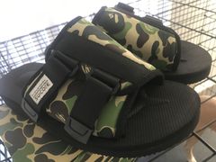 Bape hot sale suicoke sandals