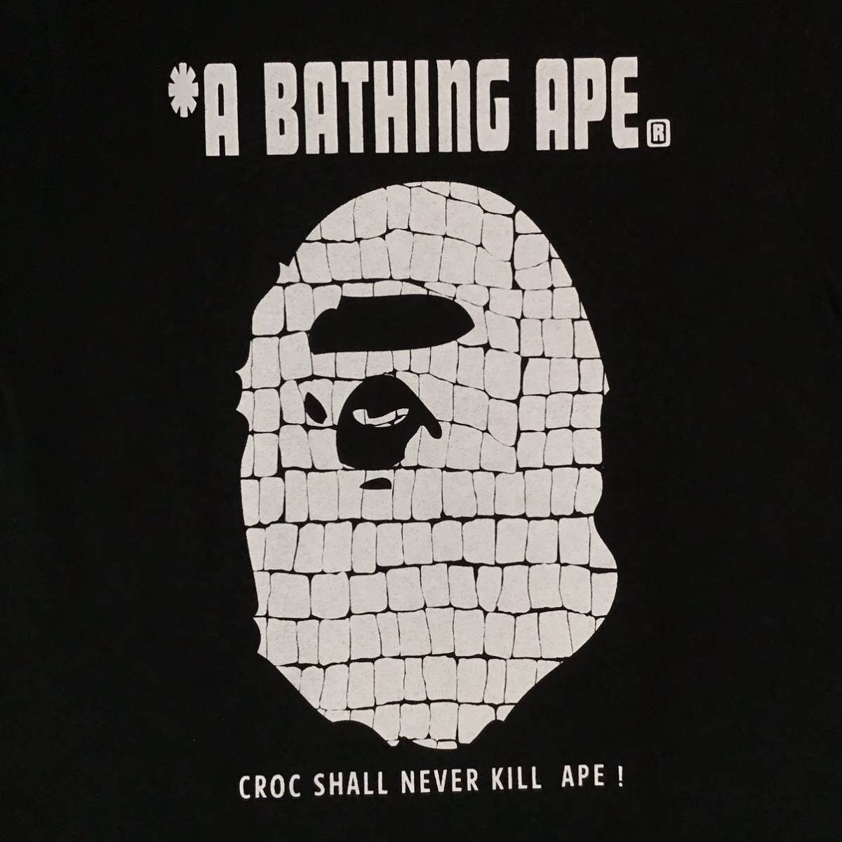 Bape × Lacoste BAPE × LACOSTE L!VE CROCODILE APE HEAD T-shirt Size US S / EU 44-46 / 1 - 2 Thumbnail