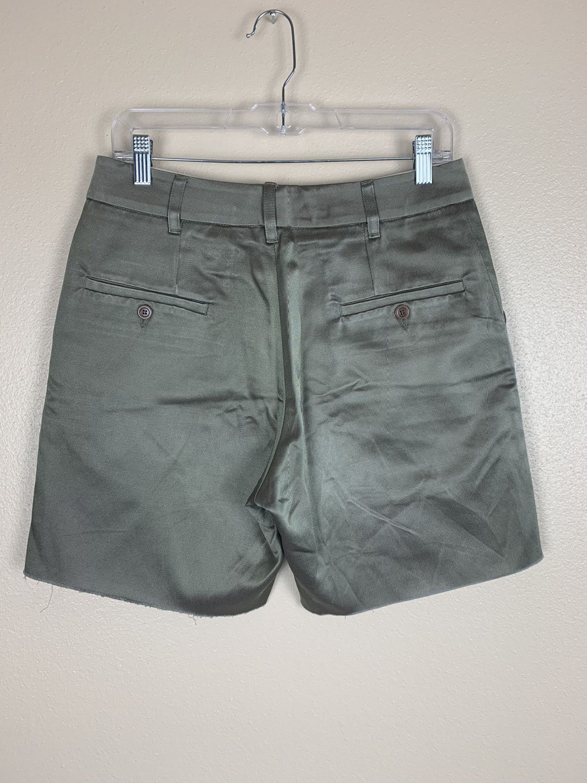 Rick Owens ARCHIVE SS05 “SCORPIO” Dust Silk Shorts Size US 30 / EU 46 - 2 Thumbnail