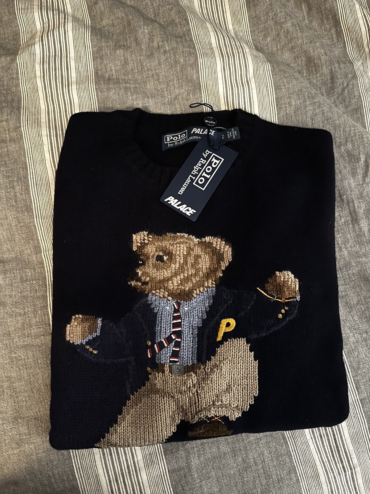 Palace ralph lauren outlet skate polo bear sweater