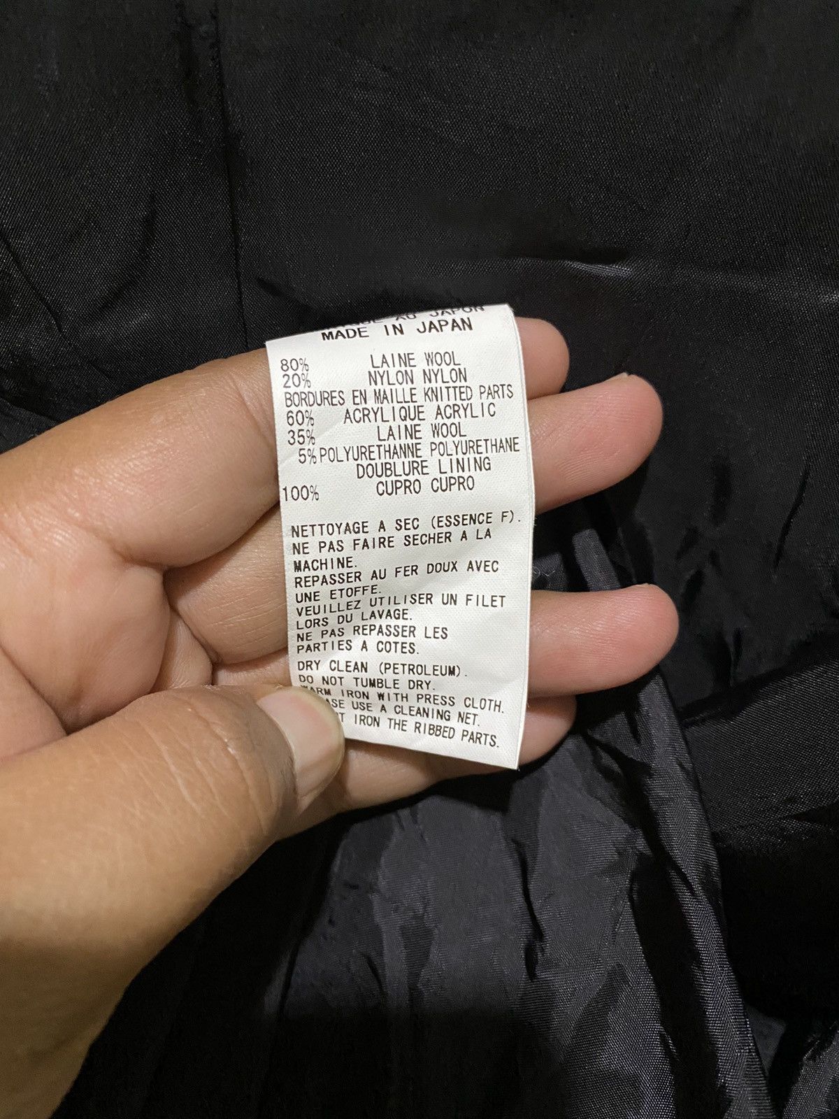 Yohji Yamamoto JAPAN DESIGNER YOHJI YAMAMOTO LONG JACKET OVERSIZED DESIGN Size US M / EU 48-50 / 2 - 5 Thumbnail