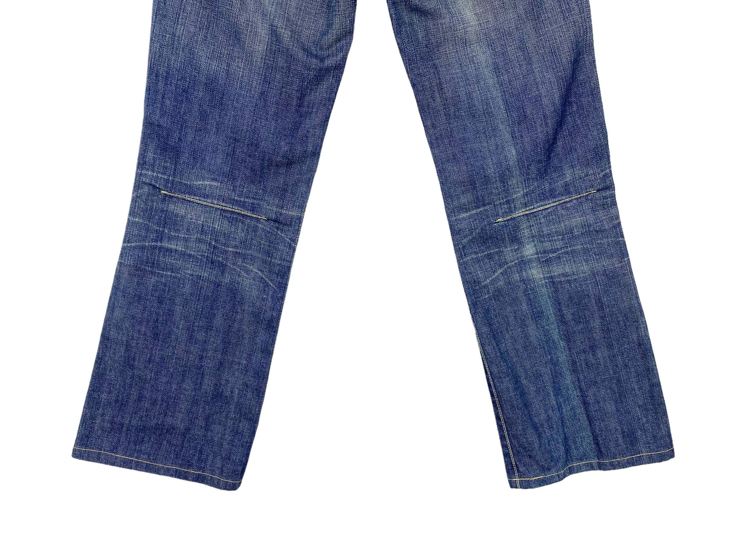 Japanese Brand Notify Jeans Dahlia Denim Flare Jeans Pants Made in Italy Size US 28 / EU 44 - 8 Thumbnail