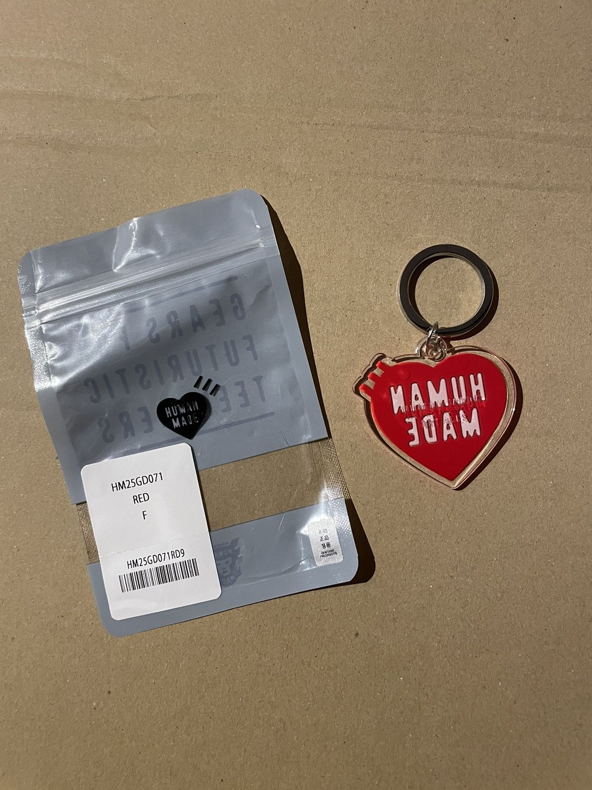Human Made Human Made Heart Keyring Keychain Key holder Size ONE SIZE - 4 Thumbnail