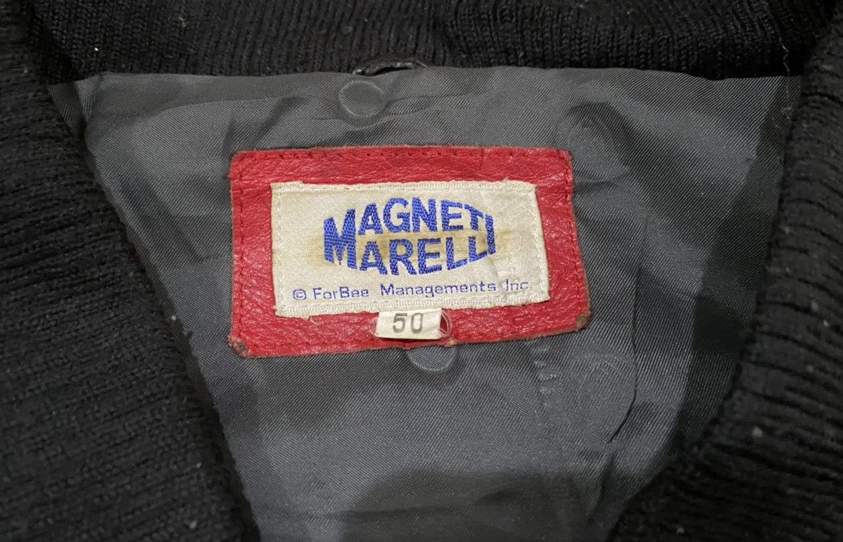 Ferrari FERRARI VARSITY LEATHER JACKET MAGNETI MARELLI SCHUMACHER Size US M / EU 48-50 / 2 - 4 Thumbnail